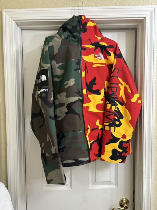 Supreme Supreme X The North Face Split Camo Zip Up | Grailed