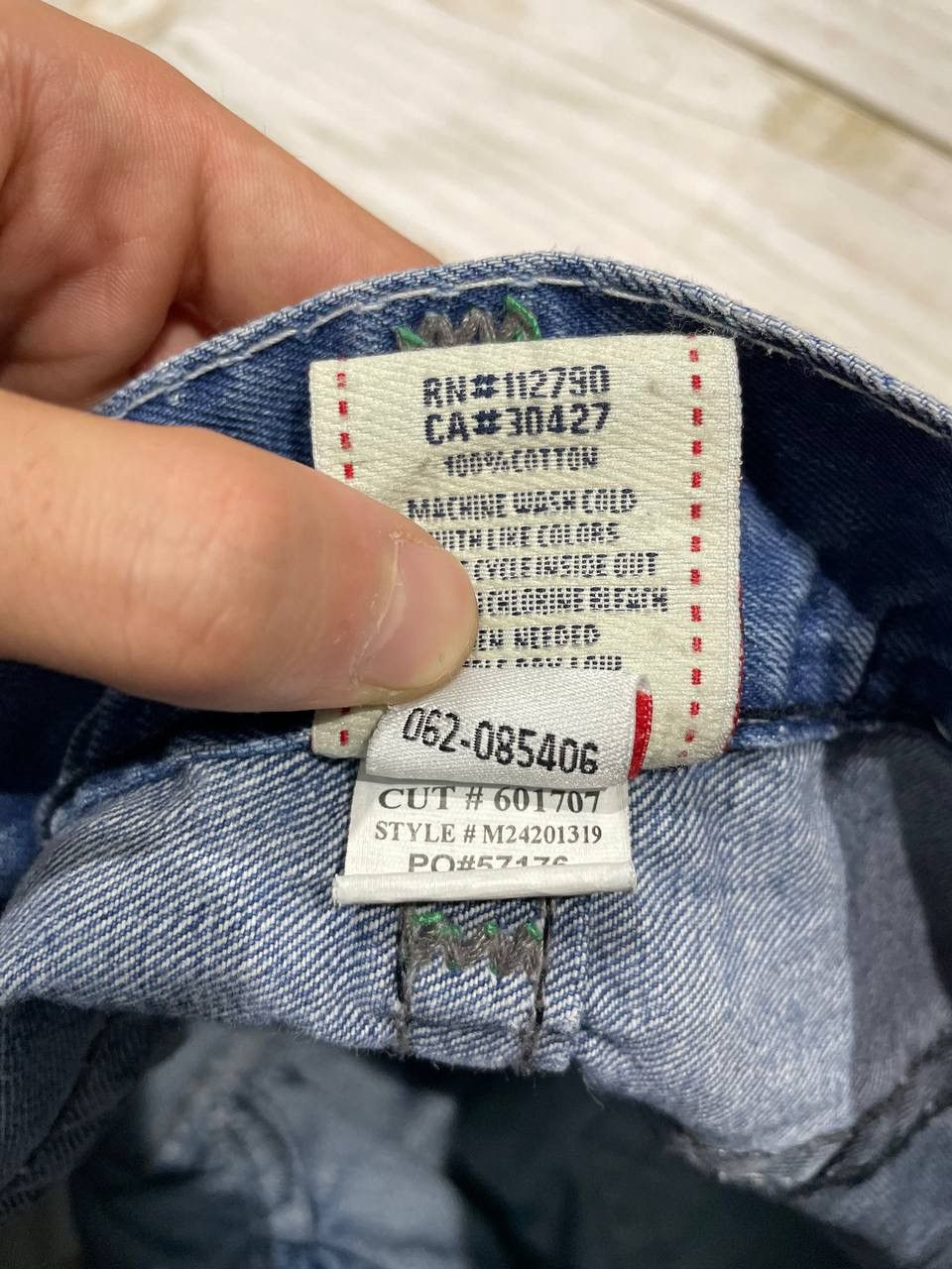 Japanese Brand Vintage True Religion Ricky Super Denim Jeans Baggy Size US 36 / EU 52 - 10 Thumbnail