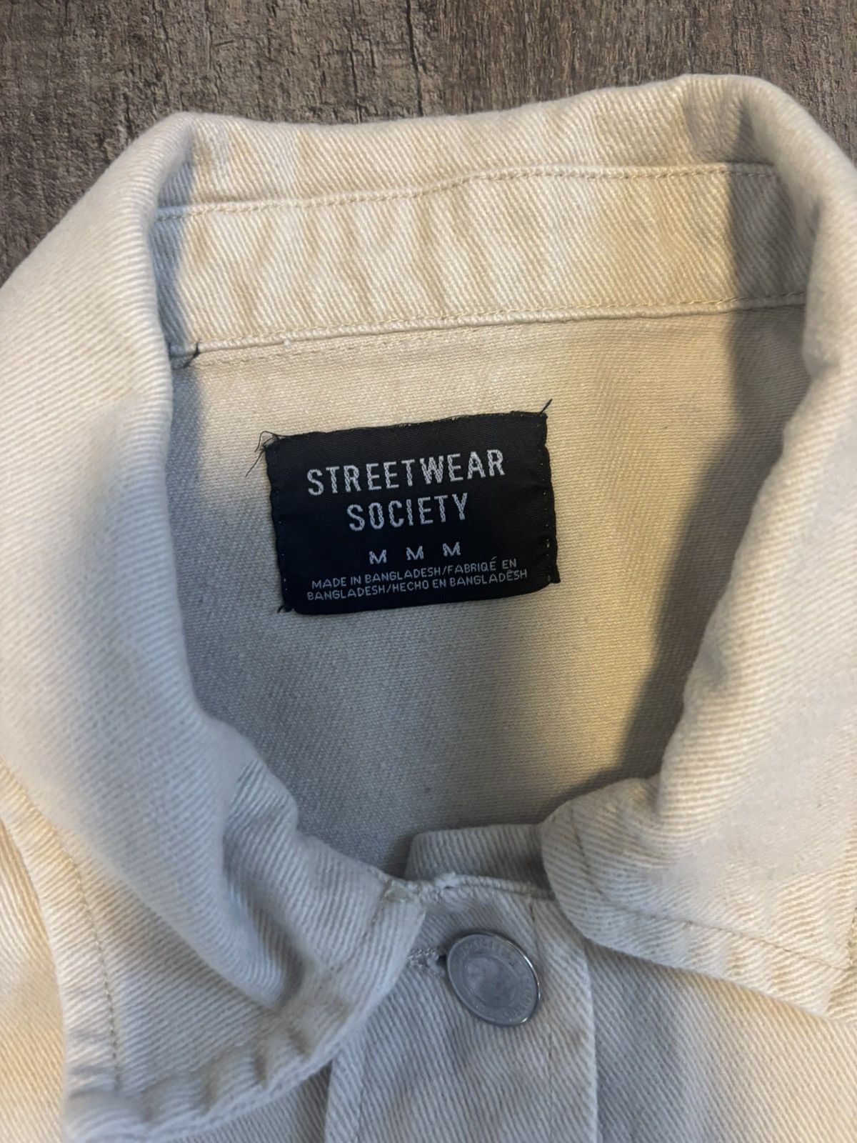 Other Streetwear Society Denim Shirt-Jacket Size US M / EU 48-50 / 2 - 2 Thumbnail