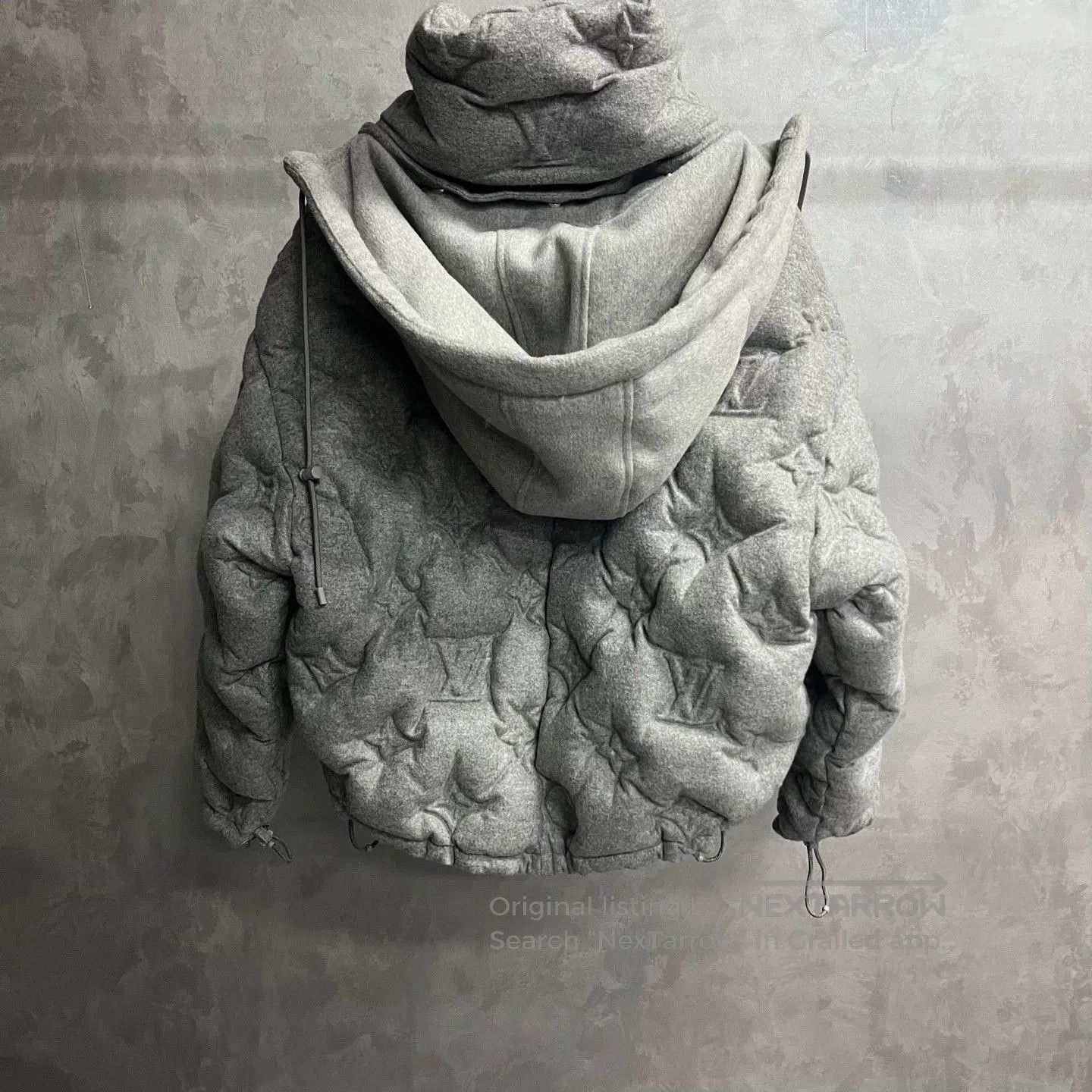 Louis Vuitton Louis Vuitton Gray Embossed Full Print Jacket. Size US S / EU 44-46 / 1 - 4 Thumbnail