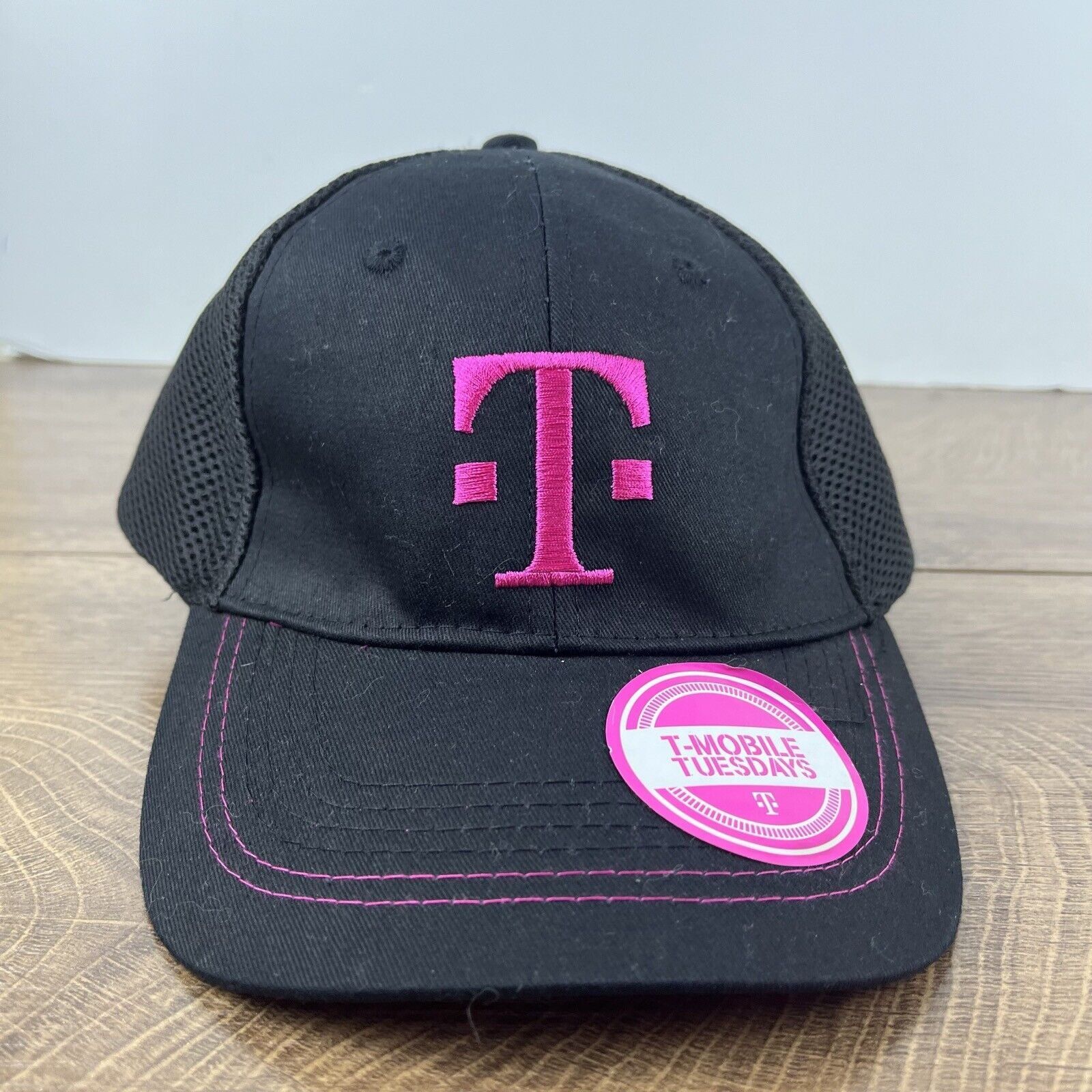 Other T Mobile Baseball Hat Cap T Mobile Hat Black Adjustable Hat Size ONE SIZE - 2 Thumbnail