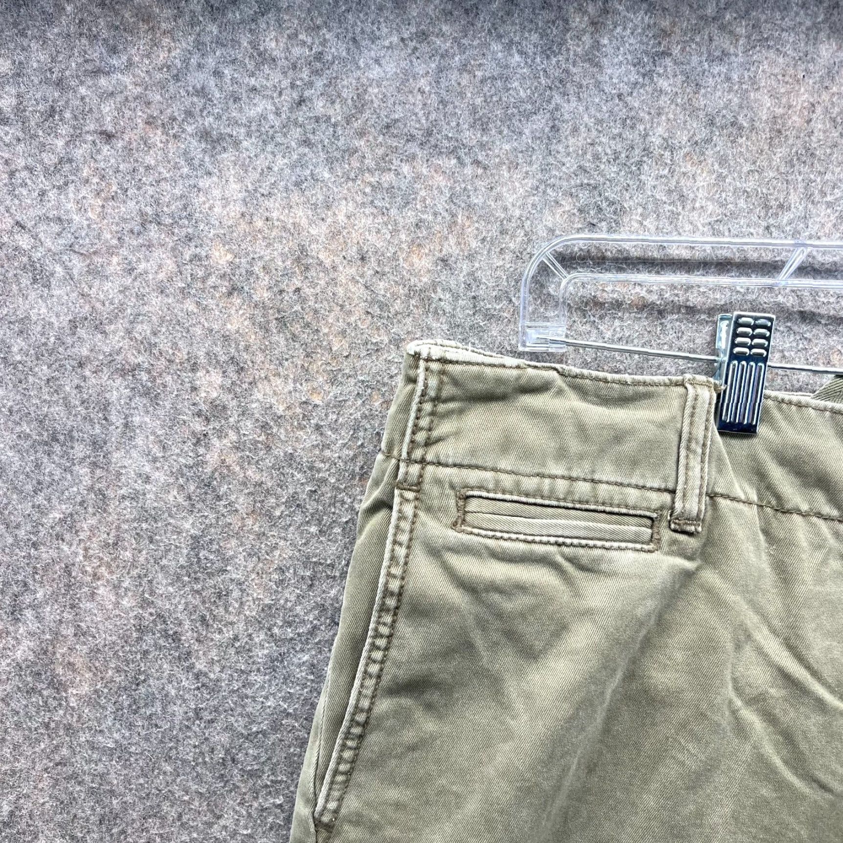 Polo Ralph Lauren Vintage Polo Ralph Lauren Shorts Mens 35 Green Olive Chino Flat Woven Cotton Casual Size US S / EU 44-46 / 1 - 6 Thumbnail