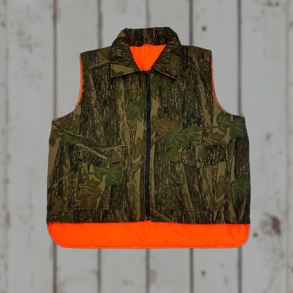 Vintage **WINCHESTER TREBARK Camo Camouflage Insulated Vest Sz XL** User: Vintage WINCHESTER TREBARK Camo Camouflage Insulated Vest Sz XL Size US XL / EU 56 / 4 - 1 Thumbnail