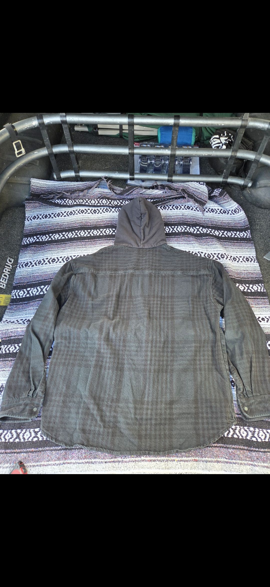 Yeezy Yeezy Season 5 Hooded Flannel Jacket Size US L / EU 52-54 / 3 - 9 Thumbnail