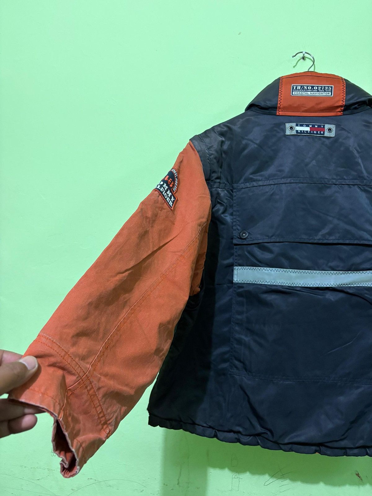 Tommy Hilfiger × Vintage VTG 90 Tommy Hilfiger Rescue Squad Jacket Foul Weather issue Size US M / EU 48-50 / 2 - 8 Thumbnail