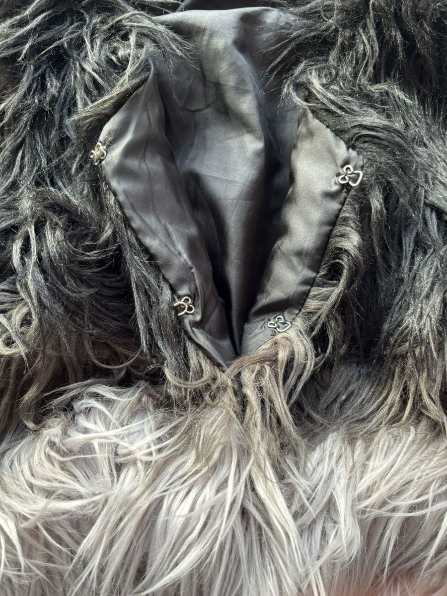 20471120 Avant garde Y2K gradient faux fur coat Size M / US 6-8 / IT 42-44 - 4 Thumbnail