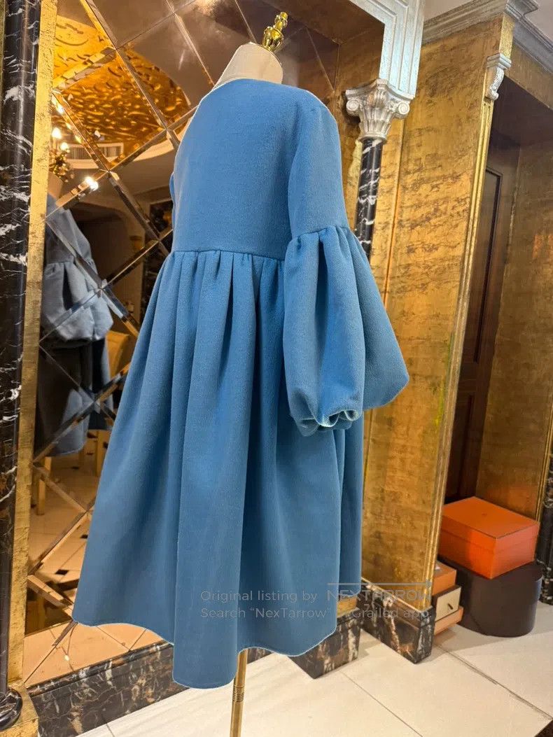 Valentino Valentino Doll model voluminous puff sleeve wool coat coat Size M / US 6-8 / IT 42-44 - 4 Thumbnail
