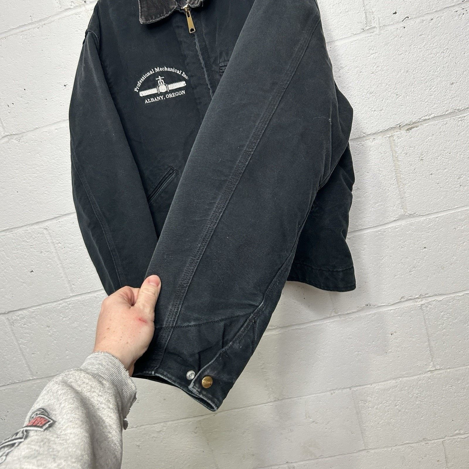 Carhartt Vintage Carhartt Blanket-Lined Detroit Jacket “Black” J01 Size US XL / EU 56 / 4 - 10 Thumbnail