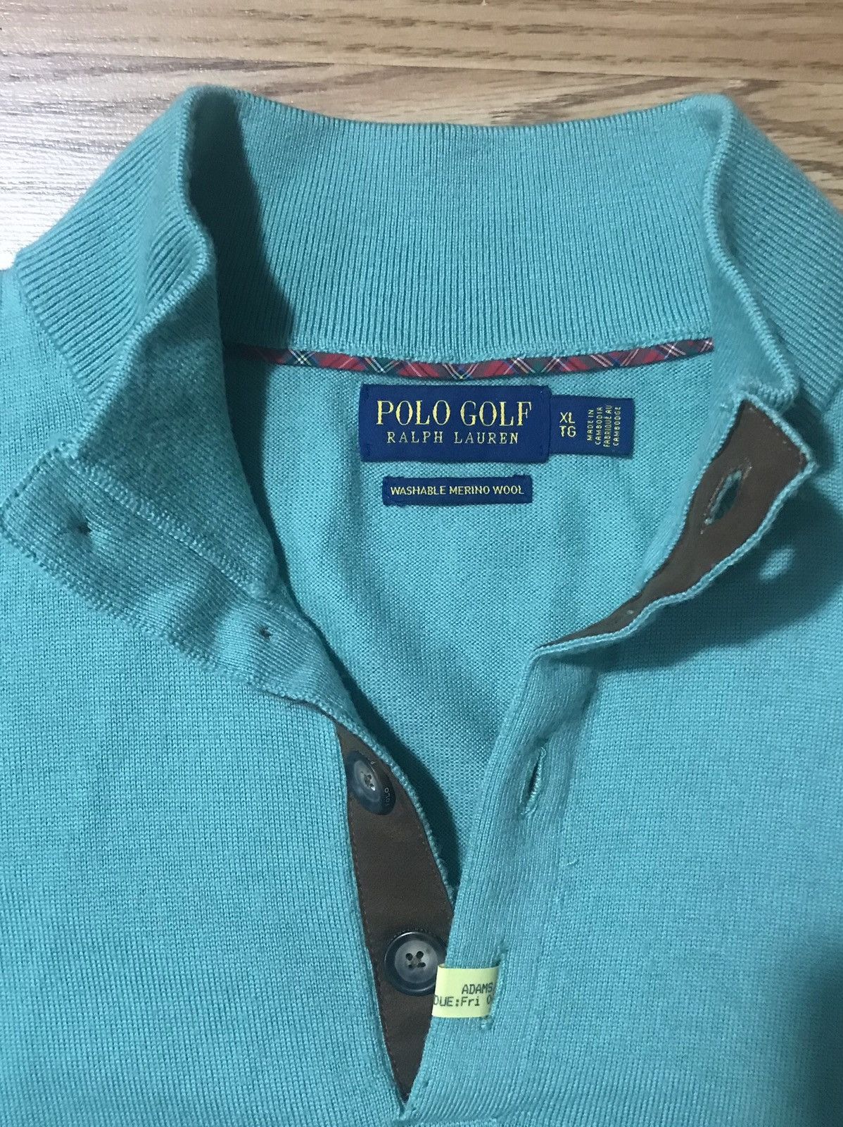 Polo Ralph Lauren Ralph Lauren Polo Golf XL Merino Wool Sweater 1/4 Zip NWOT Size US XL / EU 56 / 4 - 3 Thumbnail