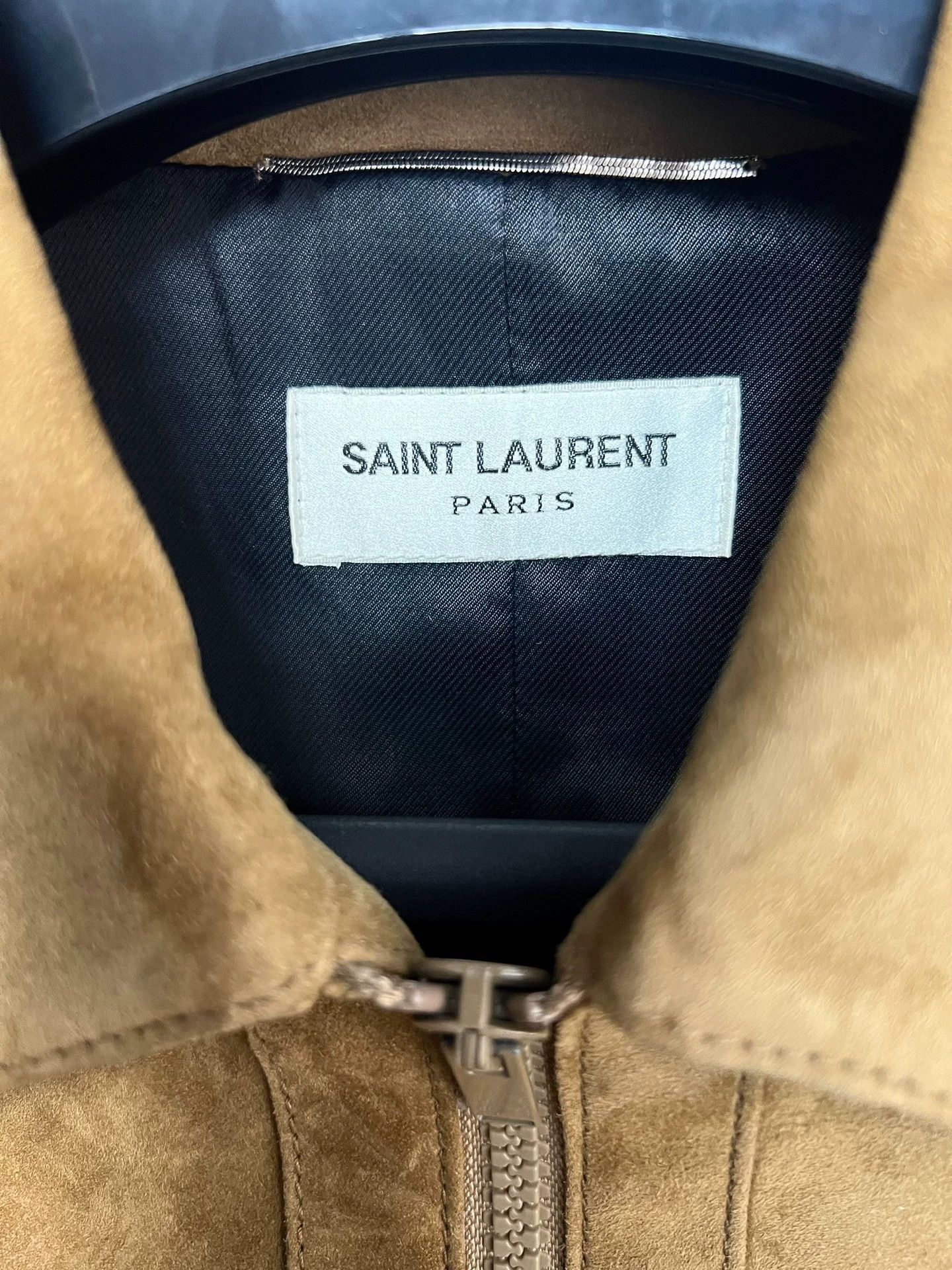 Saint Laurent Paris Authentic Saint Laurent SLP suede leather jacket Size US M / EU 48-50 / 2 - 3 Thumbnail