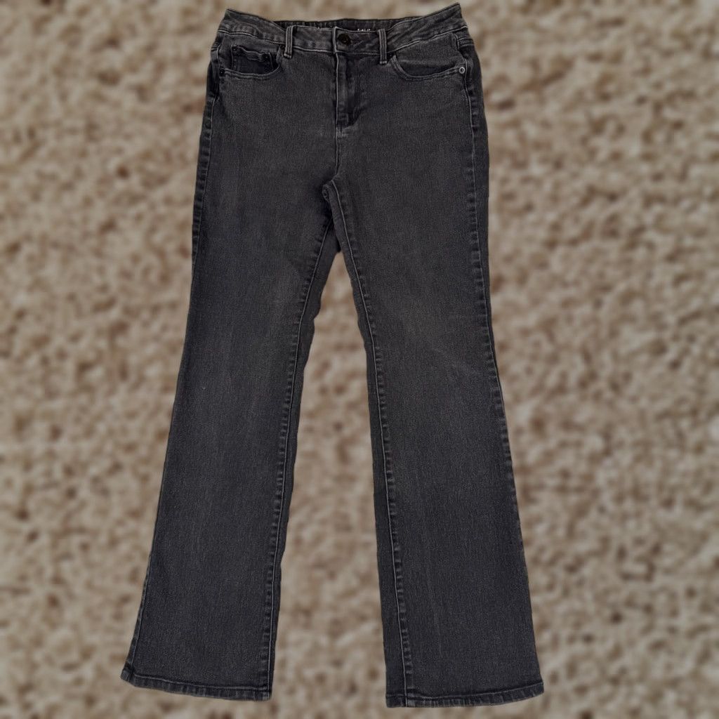 Vintage No Boundaries Jeans Juniors 11 Black Denim Bootcut Mid Rise Cotton Blend 28x29 Jeans Programs? Size 32" / US 10 / IT 46 - 1 Thumbnail