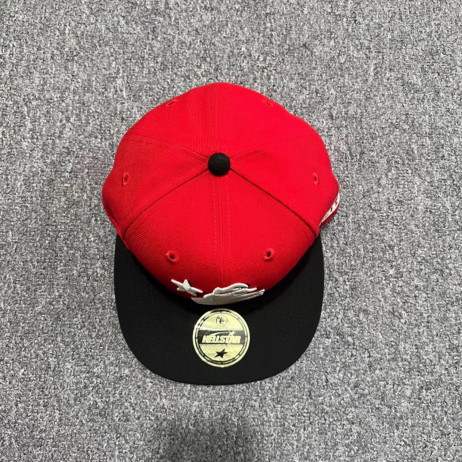 HELLSTAR Hellstar Embroidered Flat Brim Baseball Cap / Sun Hat Q7 Size ONE SIZE - 7 Thumbnail