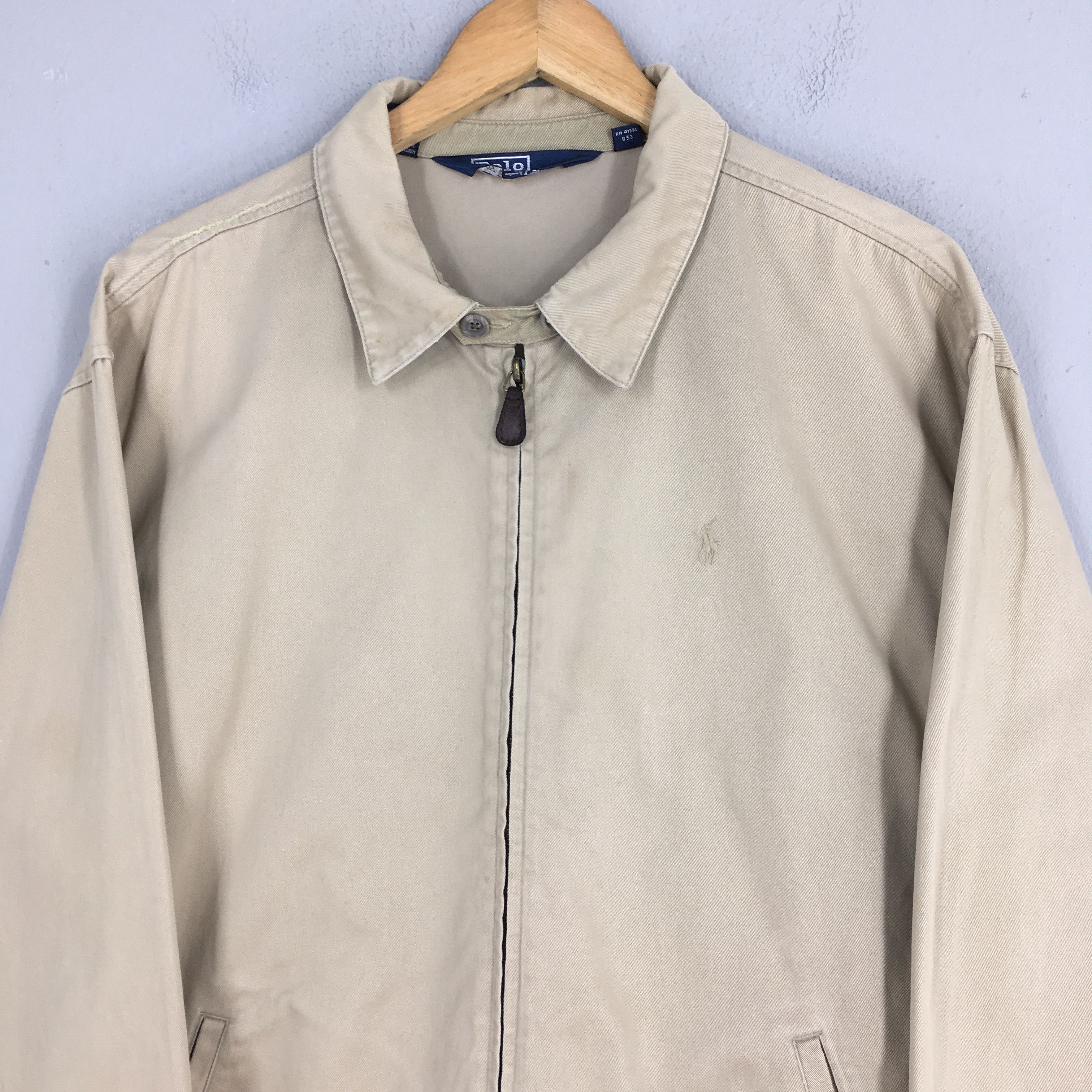 Polo Ralph Lauren Vintage Polo Ralph Lauren Casual Jacket Zipper L Size US L / EU 52-54 / 3 - 2 Thumbnail