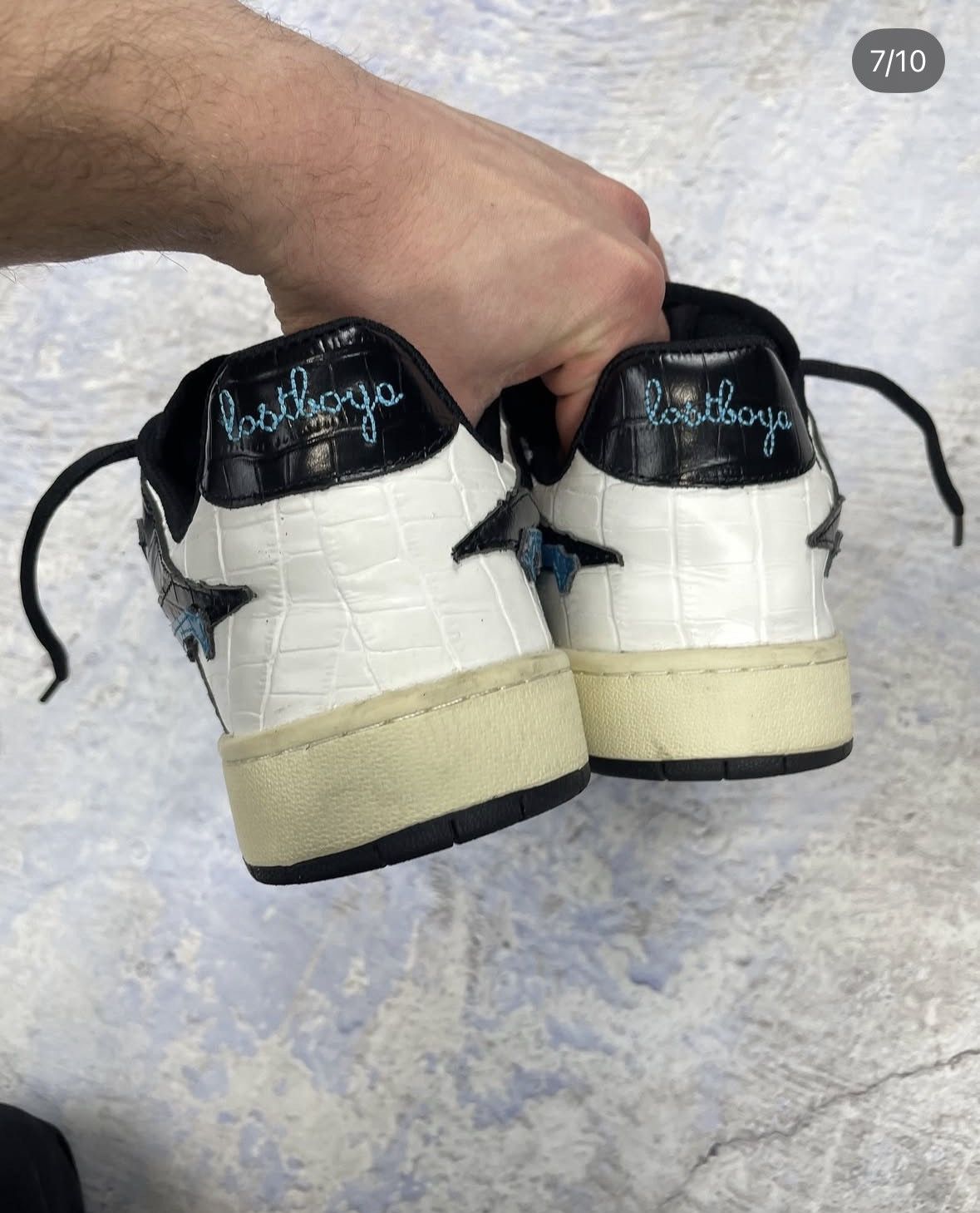 Lost Boys Archives Lost Boys sneakers leather rifle logo Size US 8.5 / EU 41-42 - 6 Thumbnail