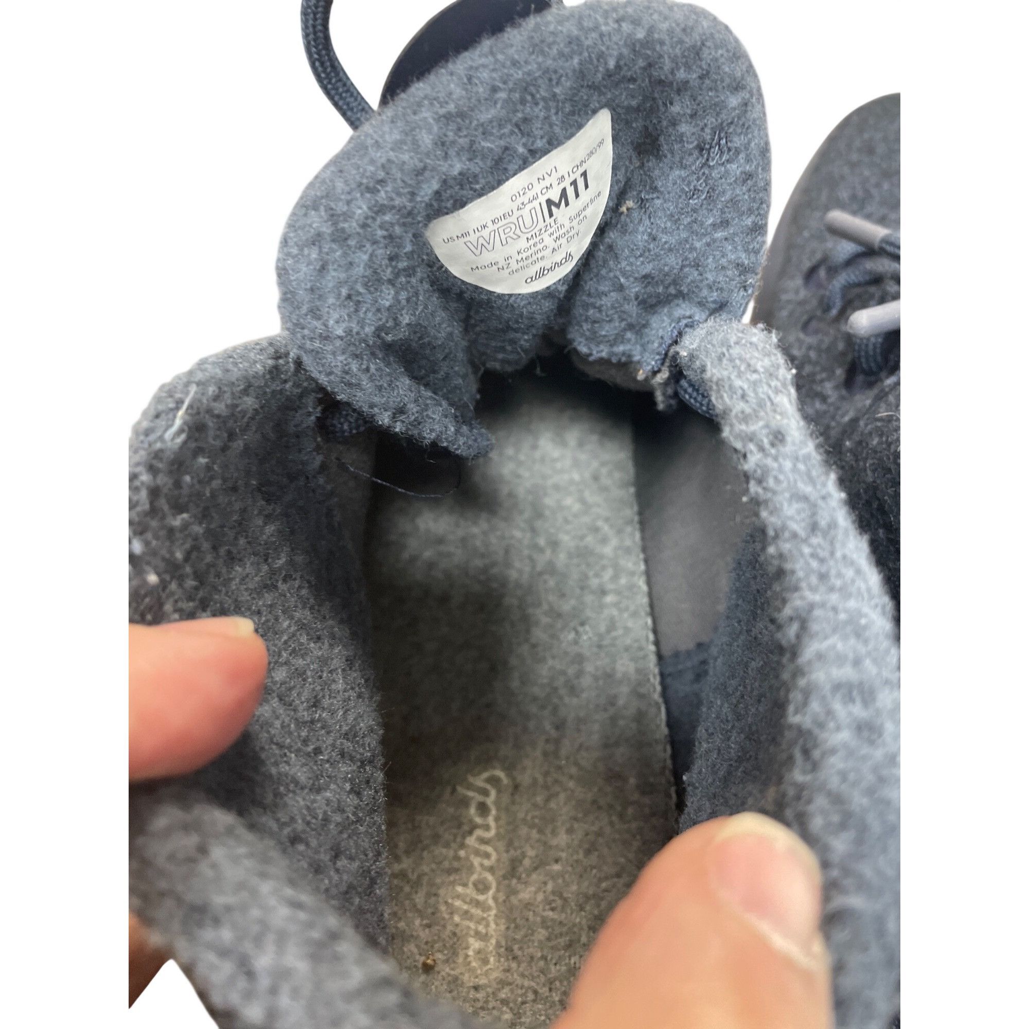 Allbirds Allbirds Mizzle Mens Merino Wool Blue Ankle Boots Sz 11 SKU Size US 11 / EU 44 - 7 Thumbnail