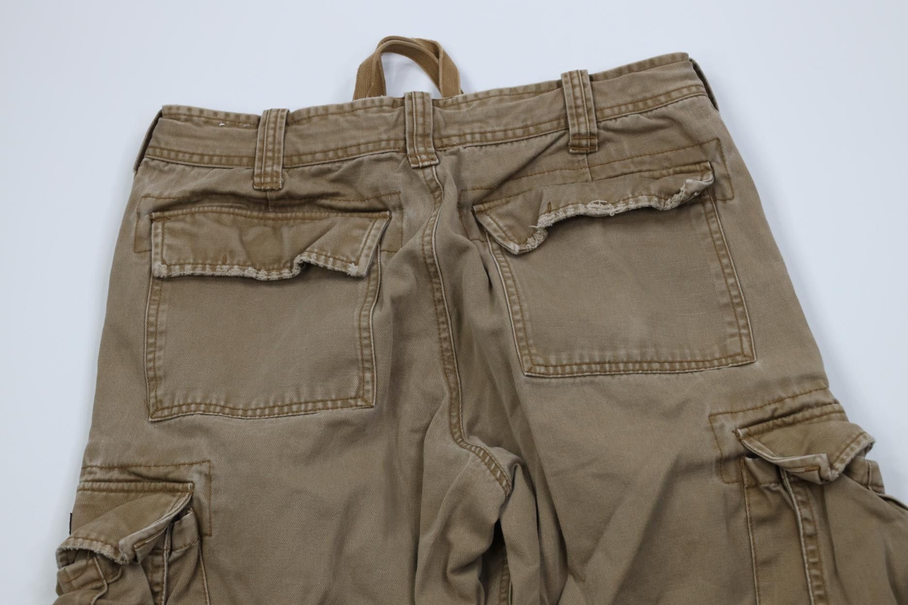 Aeropostale Vintage 90s Y2K Aeropostale Surplus Wide Leg Cargo Pants Size US 32 / EU 48 - 11 Thumbnail