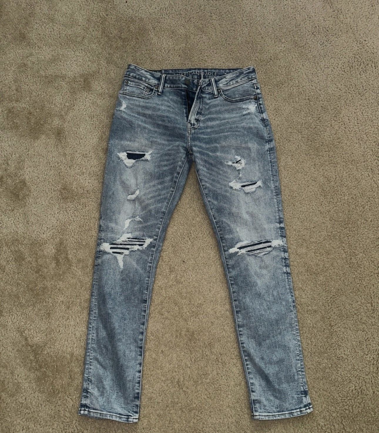 American Eagle Outfitters American Eagle Skinny Jeans Airflex+ Size US 32 / EU 48 - 1 Thumbnail