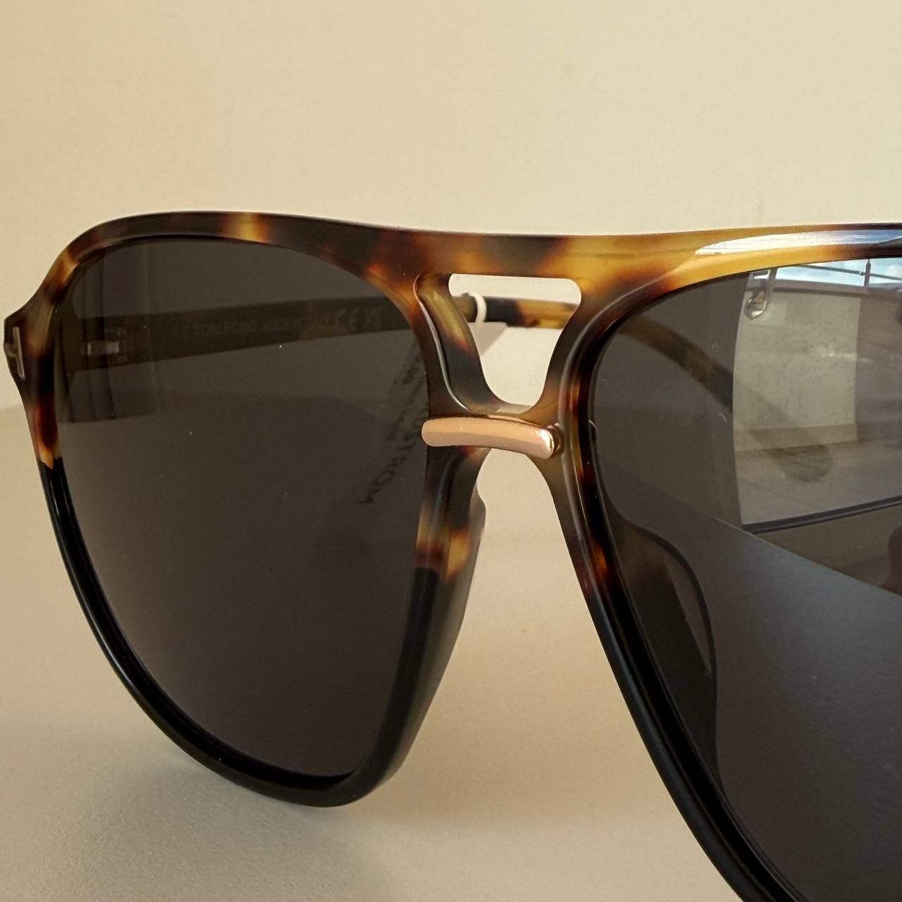 Tom Ford Tom Ford TF1026 05A Bruce Aviator Sunglasses Unisex Size ONE SIZE - 13 Thumbnail
