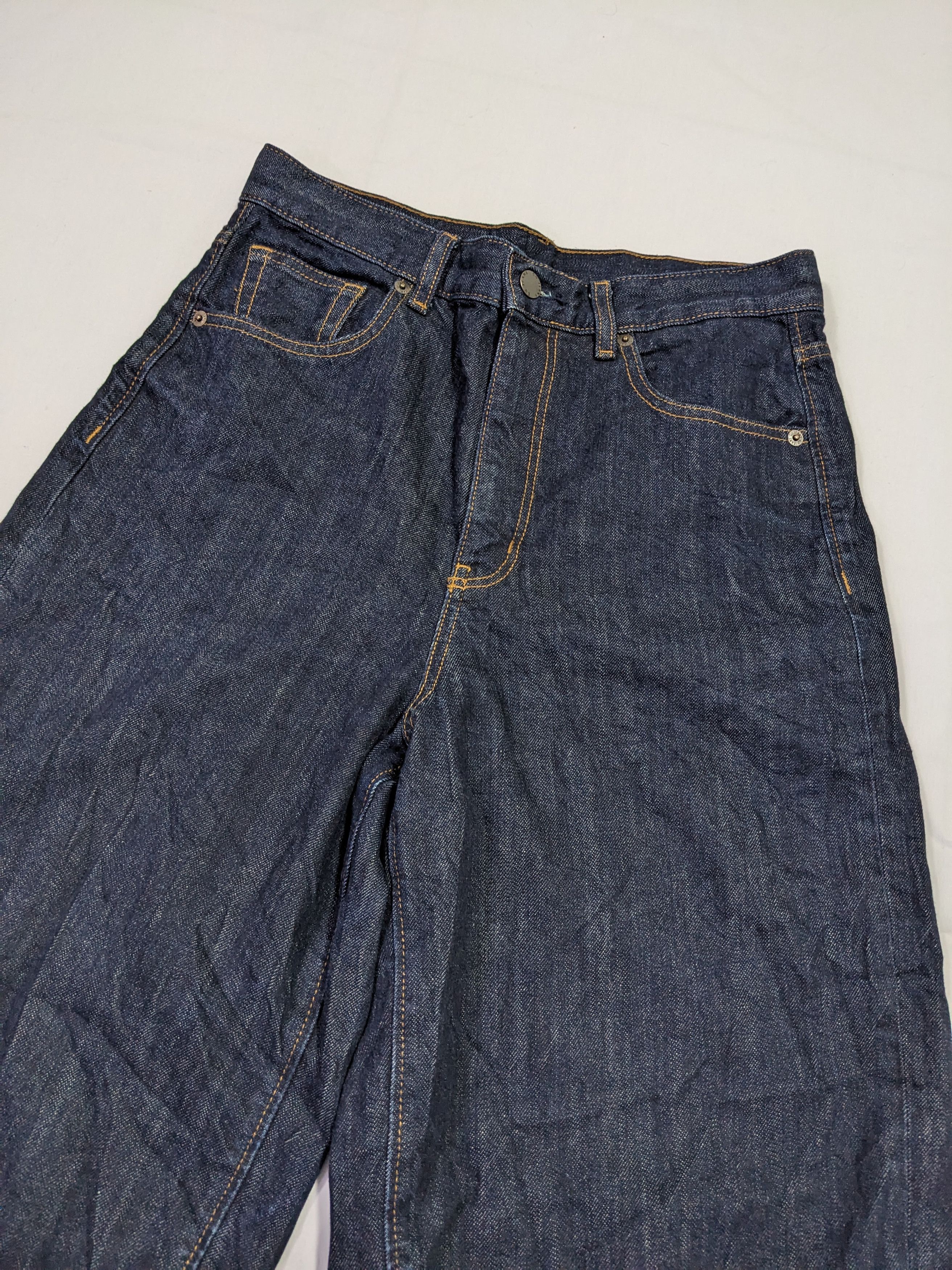 GU × Japanese Brand Gu Japan Baggy Blue Denim Pants Jeans Size US 29 - 2 Thumbnail