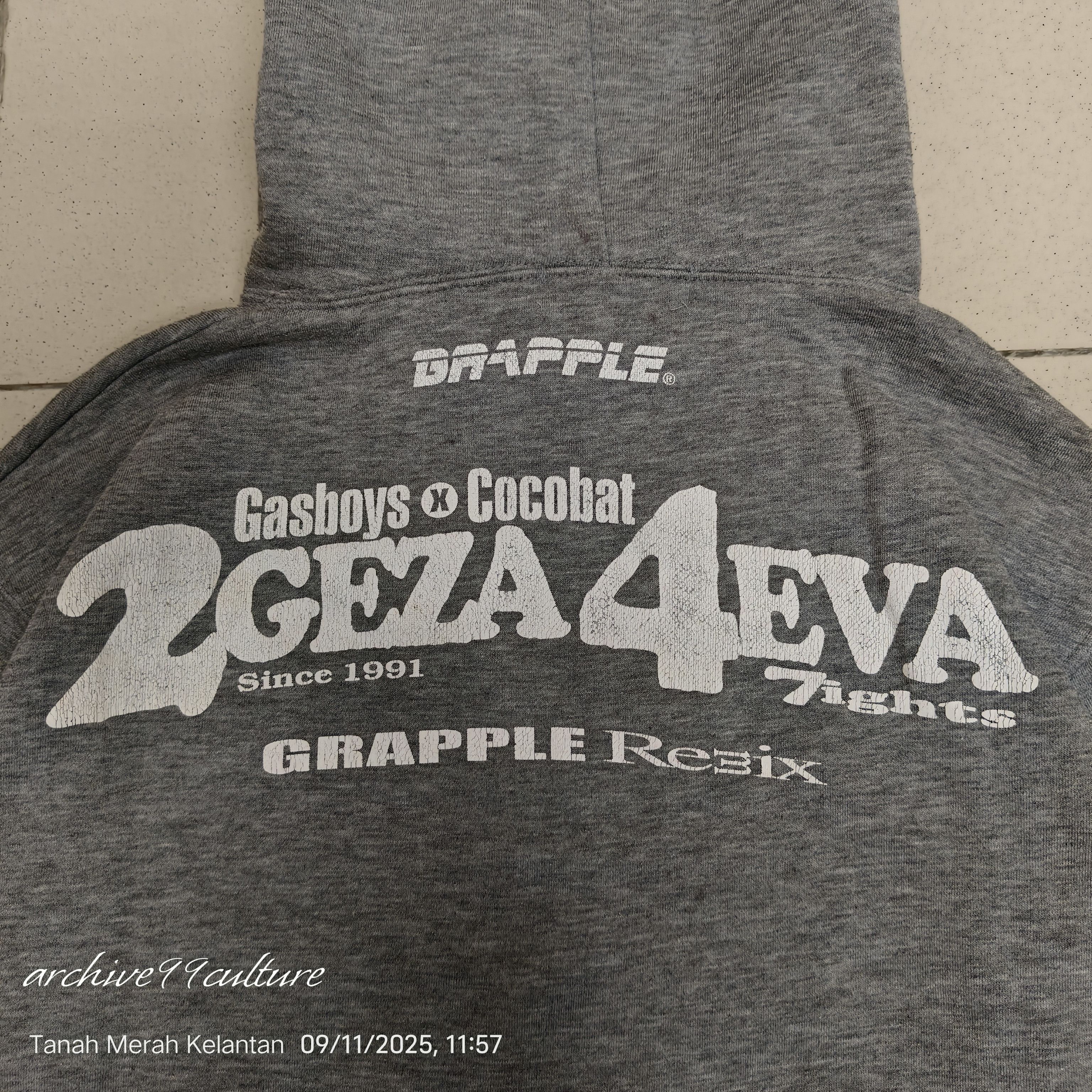 Devilock 90's VINTAGE Gas Boys Cocobat Devilock hoodie Size US M / EU 48-50 / 2 - 14 Thumbnail