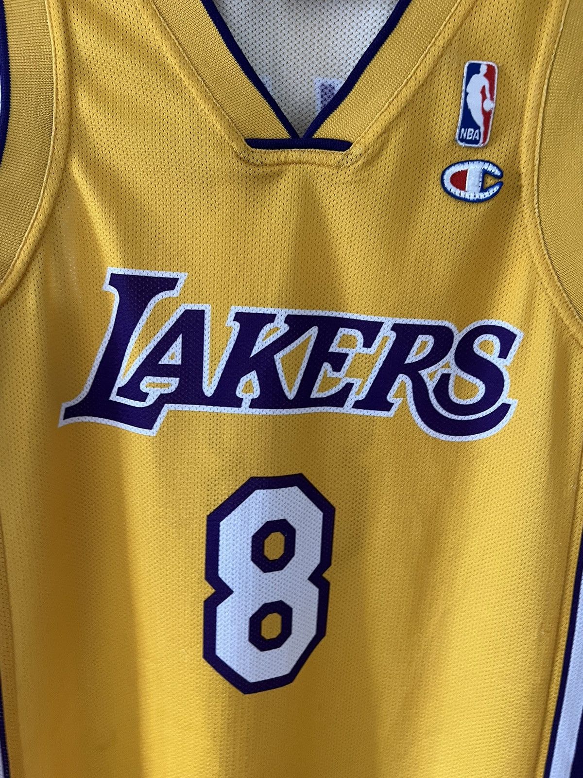 Champion × NBA LA Lakers 1996 Vintage Kobe Bryant #8 Champion NBA Jersey Size US S / EU 44-46 / 1 - 12 Thumbnail