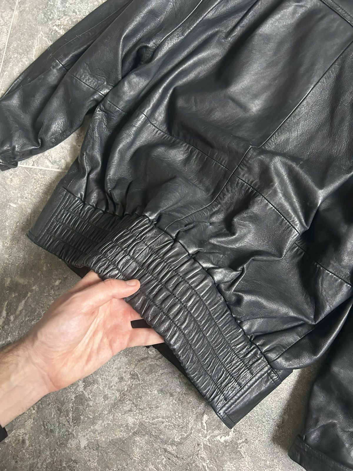 Vintage Y2K VINTAGE LEATHER JACKET SOLID STYLE Y2K WOMENS Size XS / US 0-2 / IT 36-38 - 12 Thumbnail