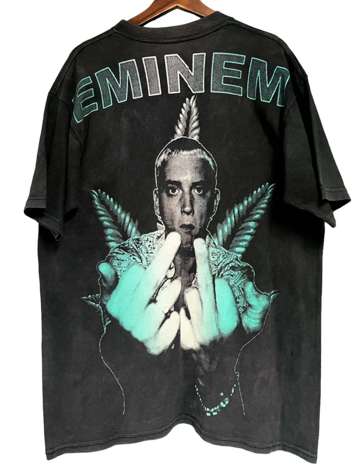 Band Tees × Eminem × Vintage Vintage Eminem Up in Smoke tour 2000 Size US XL / EU 56 / 4 - 2 Thumbnail