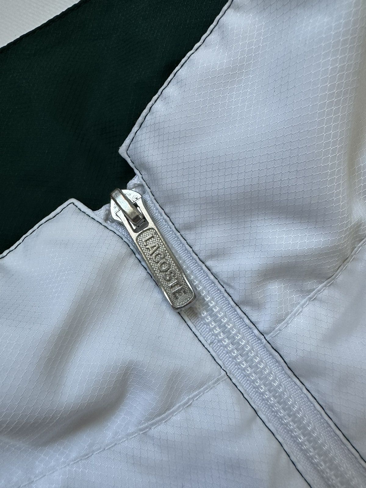 Lacoste Vintage Lacoste Full Zip Nylon Jacket Size US XL / EU 56 / 4 - 7 Thumbnail