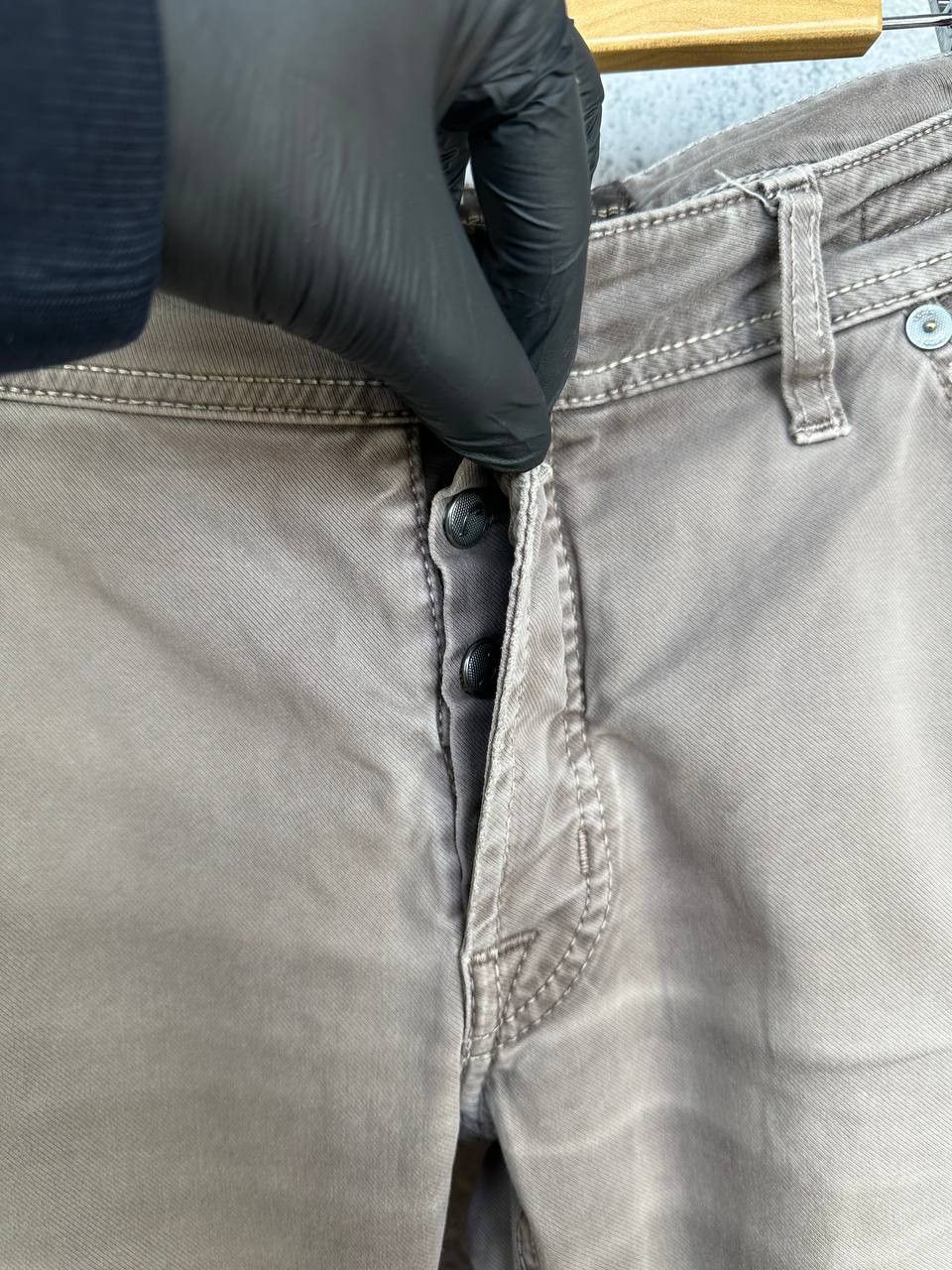 Jacob Cohen Jacob Cohen Tailored Jeans Type 613C Brown Taupe Denim Pants Size US 32 / EU 48 - 13 Thumbnail