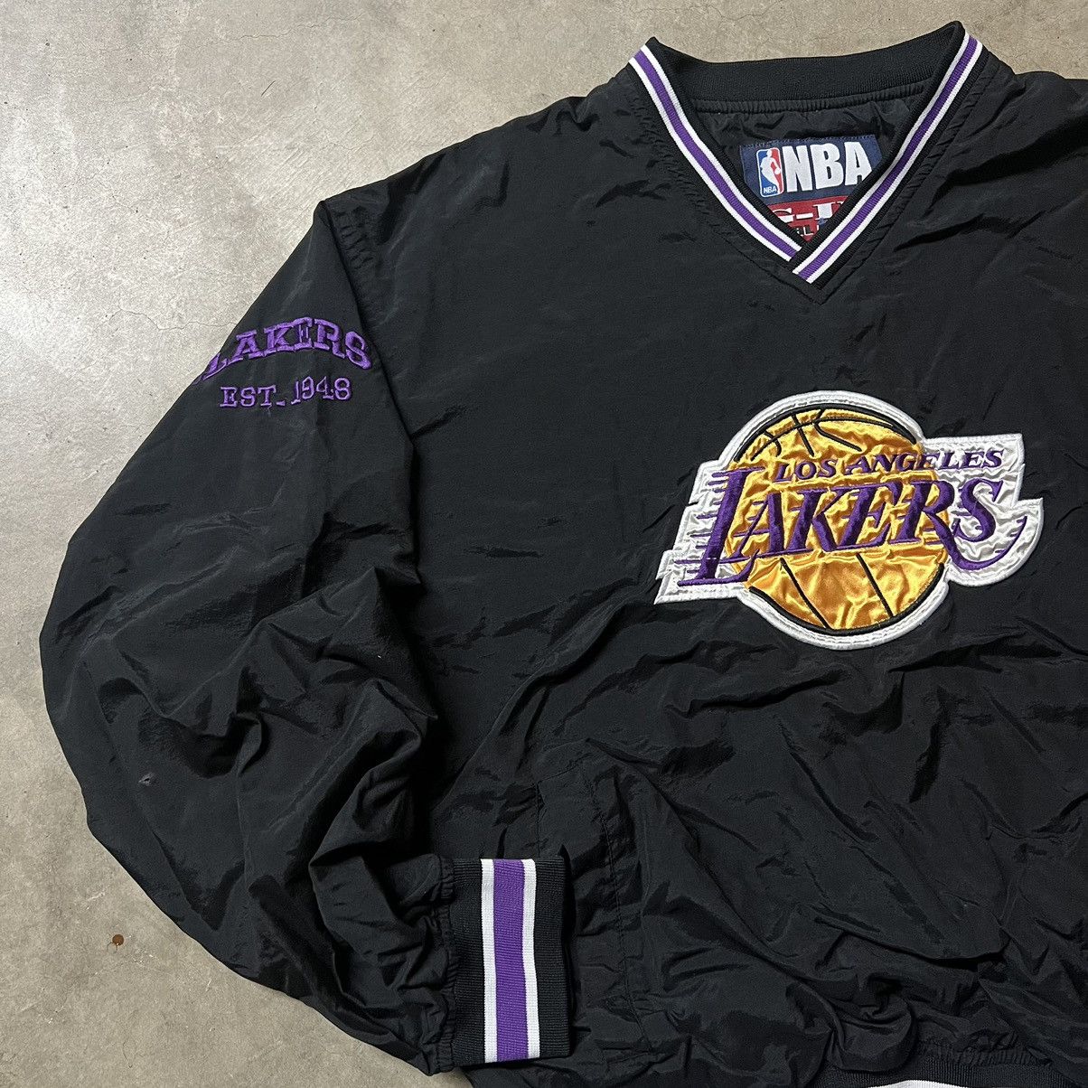 NBA × Vintage Vintage NBA Los Angeles CIII & Carl Banks Jacket Size US L / EU 52-54 / 3 - 4 Thumbnail