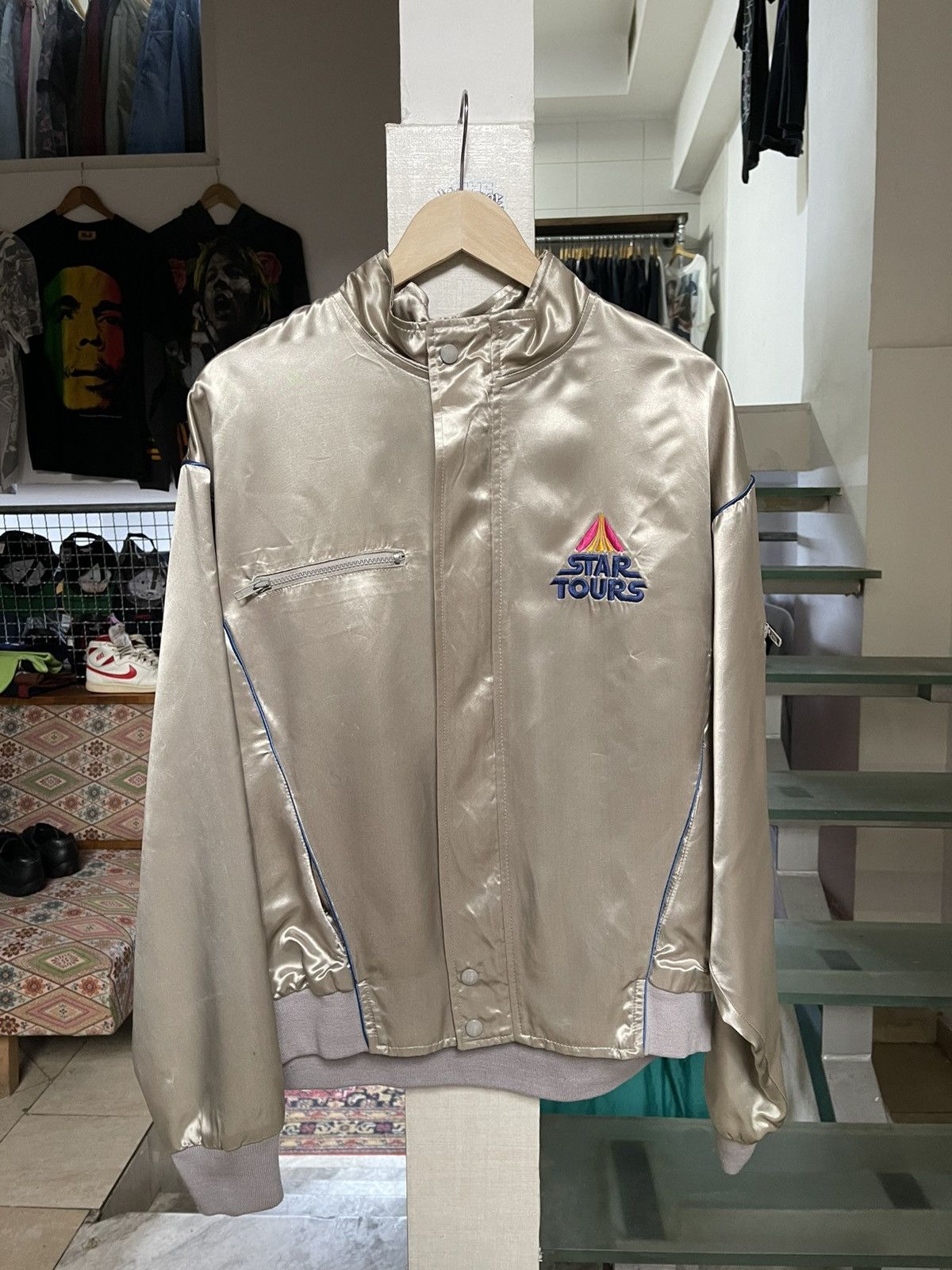 Vintage Vintage Star Tours 80s Jacket Size US XL / EU 56 / 4 - 1 Thumbnail