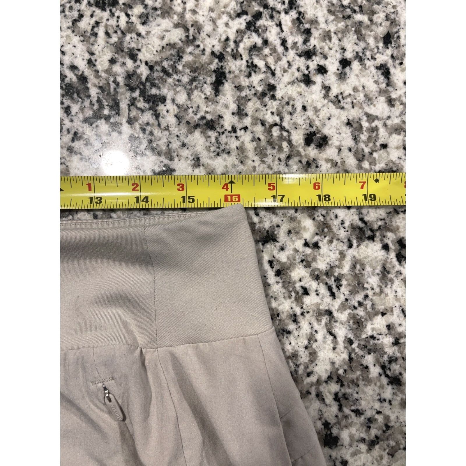 Athleta Athleta Skort Womens 14 Gray Stretch Pockets Zip Activewear Outdoor Casual Athletic Size 36" / US 14 / IT 50 - 5 Thumbnail