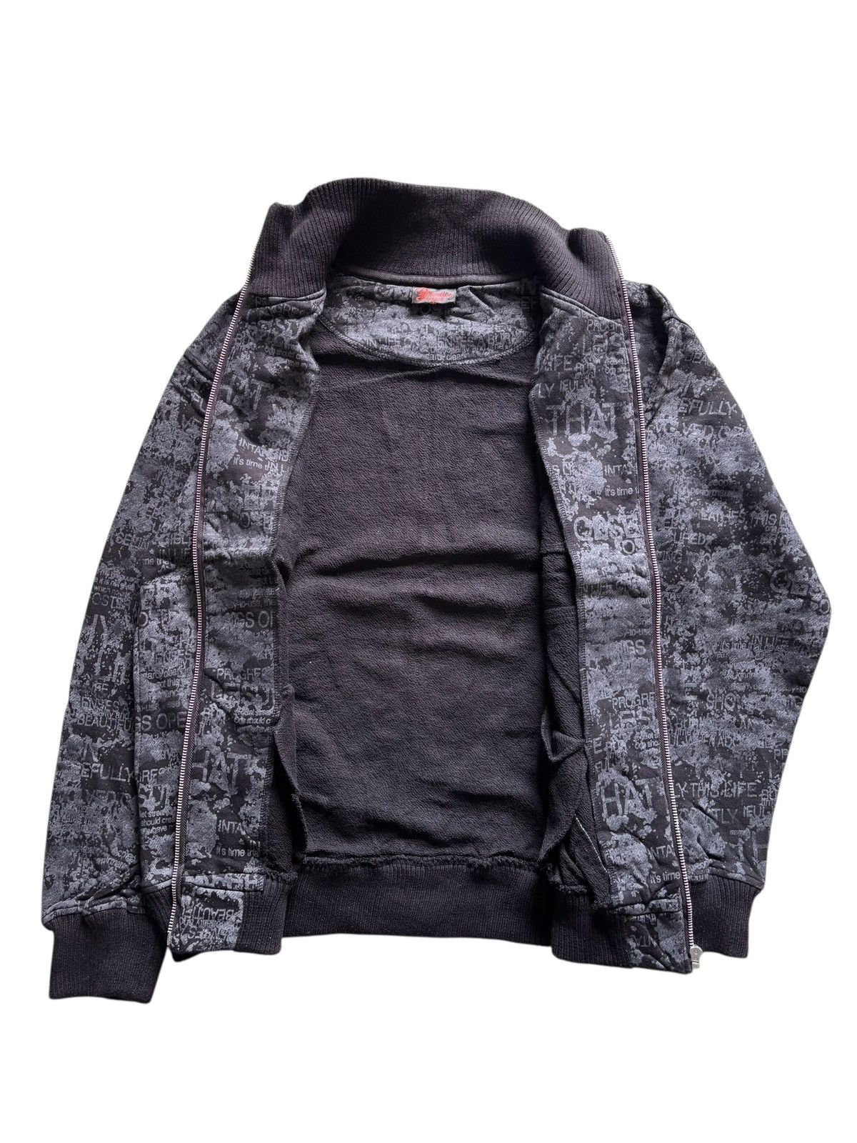 20471120 🔥PUNK GANG HELL 20471120 Lgb Style Poem Sweater Jacket Size US M / EU 48-50 / 2 - 5 Thumbnail