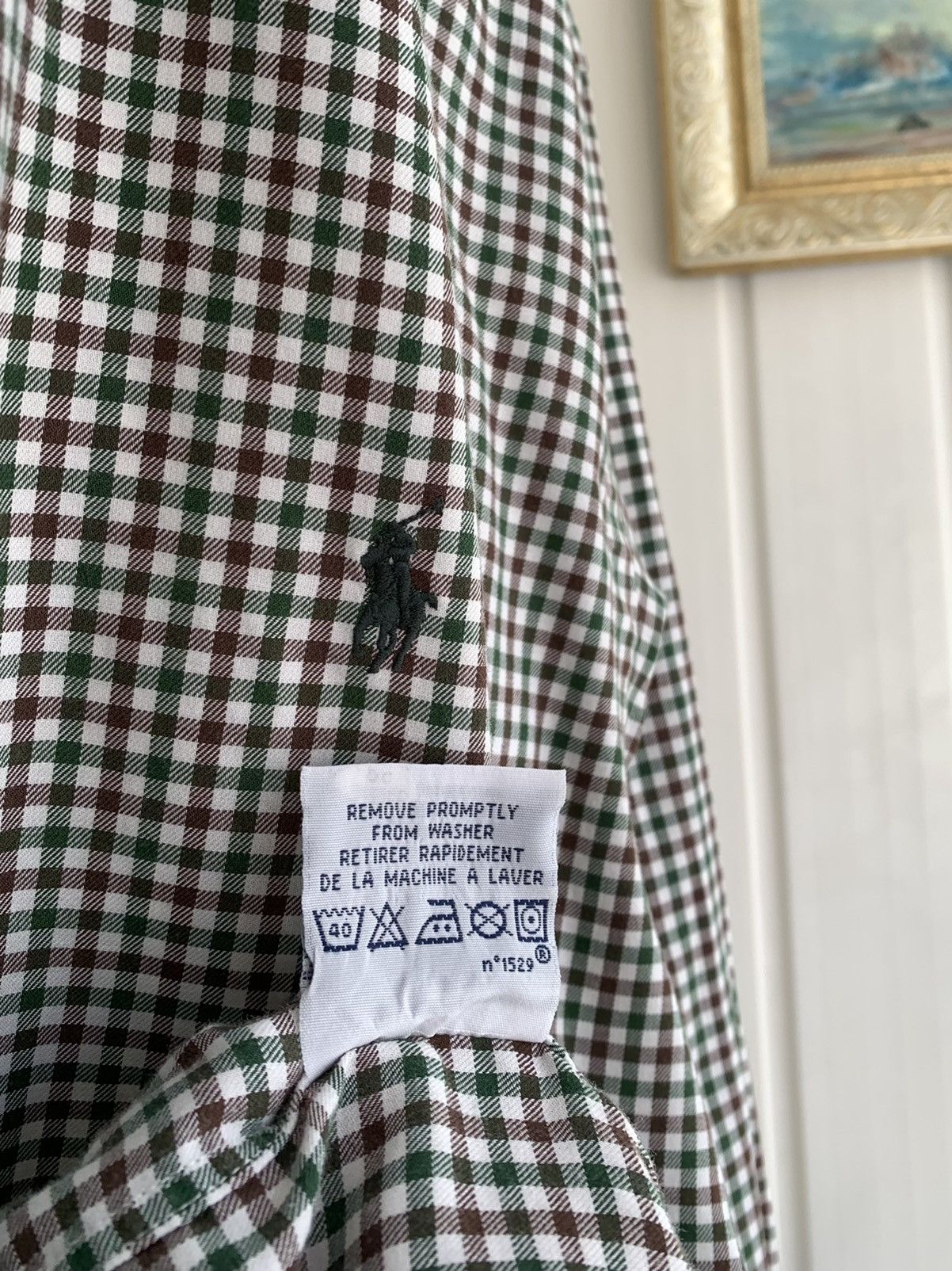 Polo Ralph Lauren Polo Ralph Lauren Vintage Long Sleeve Button Shirt Size L Size US L / EU 52-54 / 3 - 8 Thumbnail