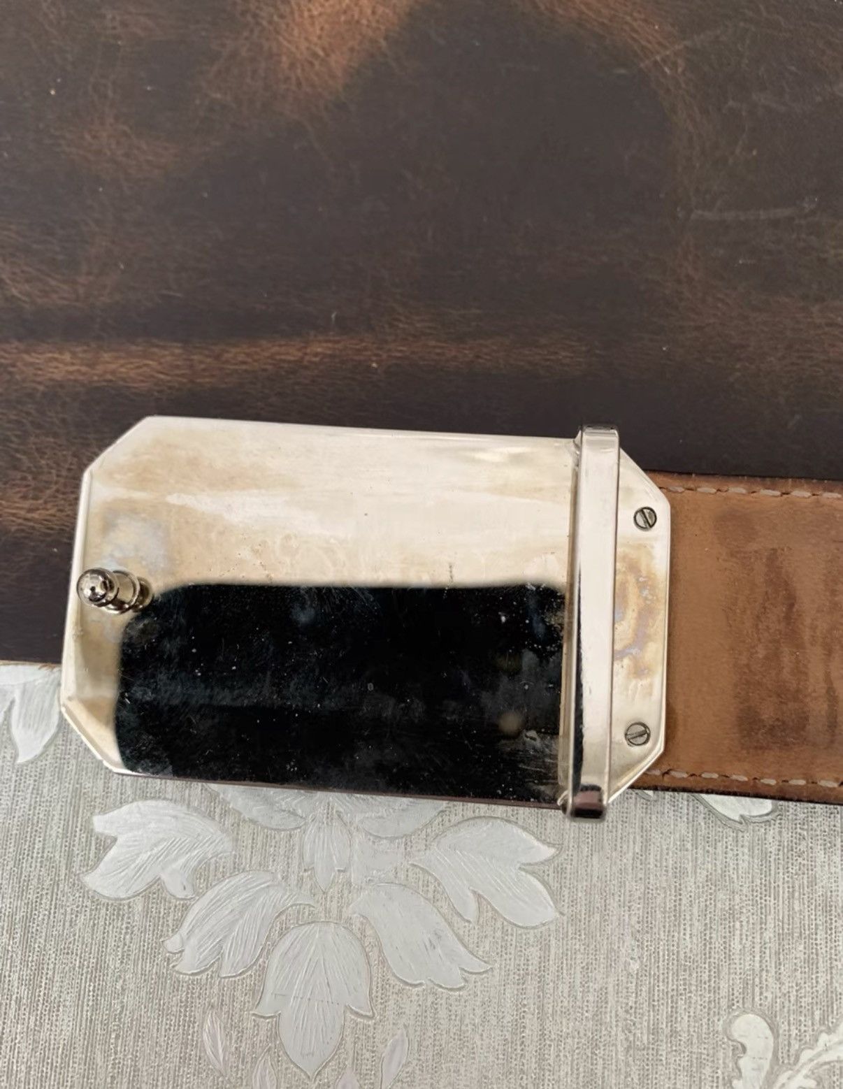 Gucci Gucci genuine leather belt K16 Size ONE SIZE - 3 Thumbnail