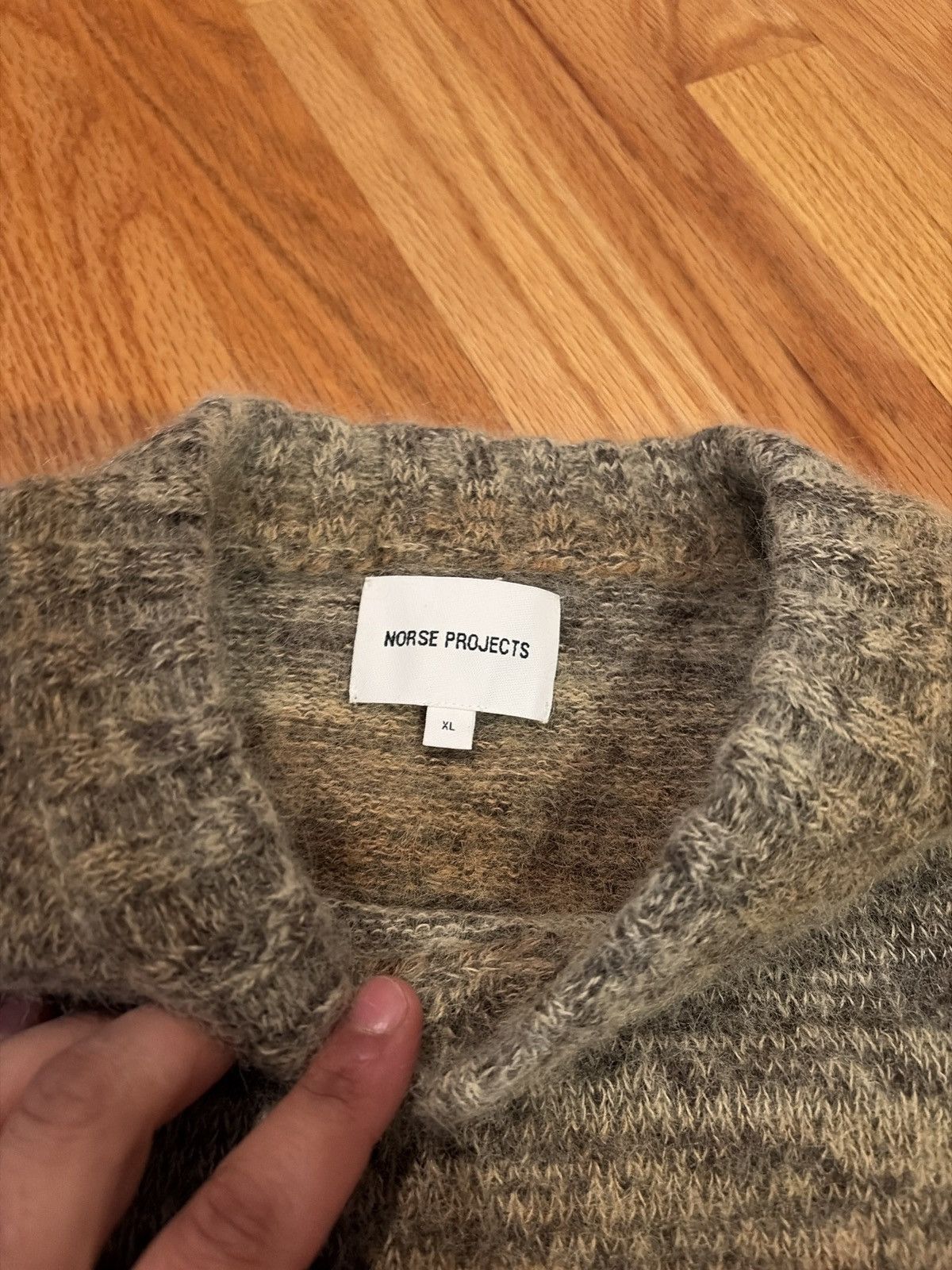 Norse Projects norse project mohair knit XL Size US XL / EU 56 / 4 - 2 Thumbnail