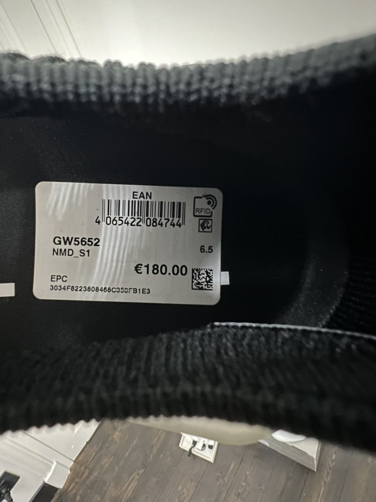 Adidas Adidas NMD S1 black Size US 7 / EU 40 - 8 Thumbnail