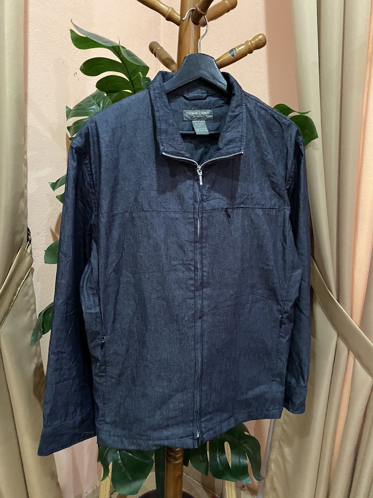 Japanese Brand D’Homme à Homme Stretch Fabric Jacket - Sleek Modern Style Size US M / EU 48-50 / 2 - 5 Thumbnail