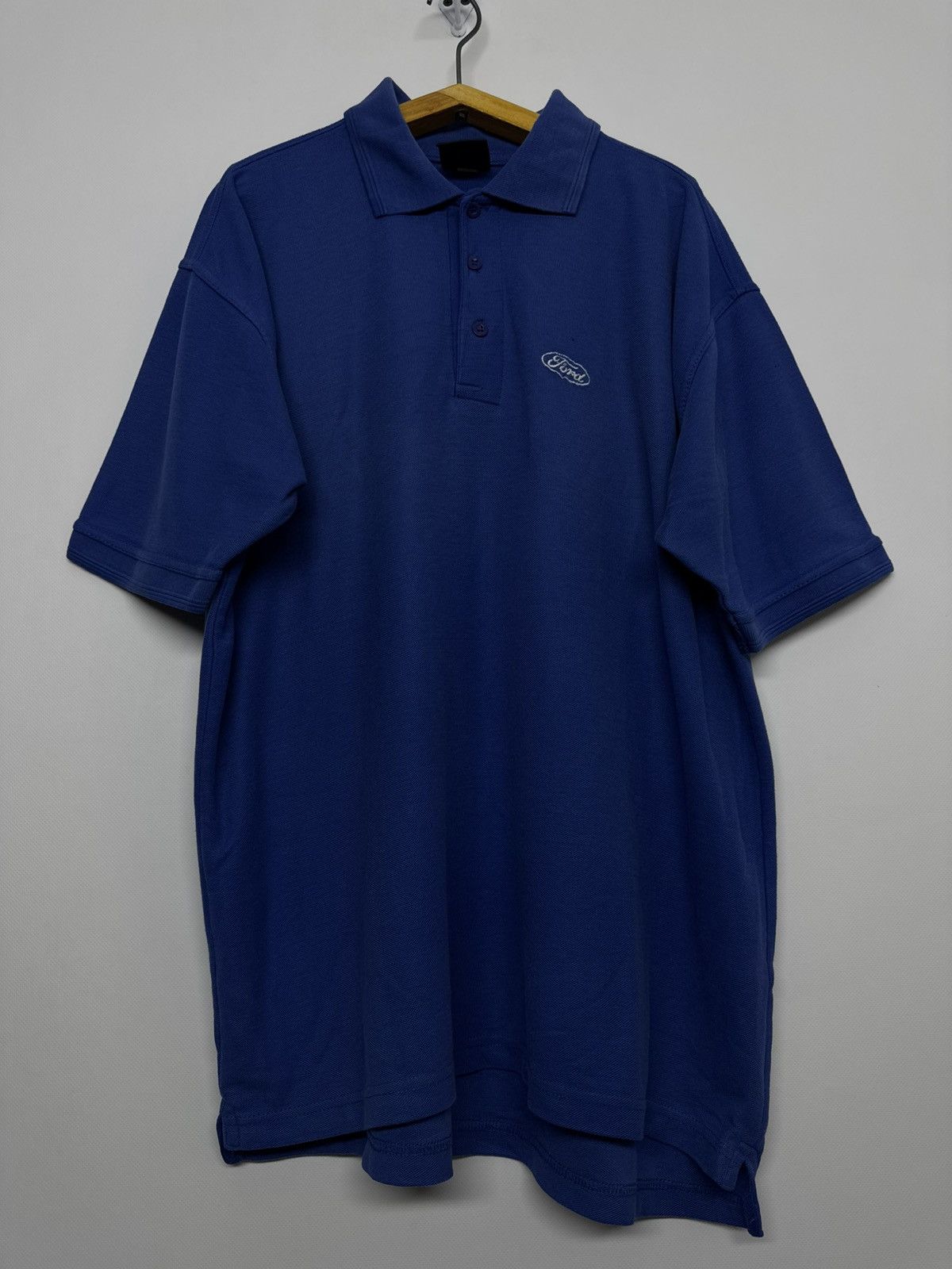Ford Vintage Y2k Ford Racing Polo 80s Size US L / EU 52-54 / 3 - 8 Thumbnail