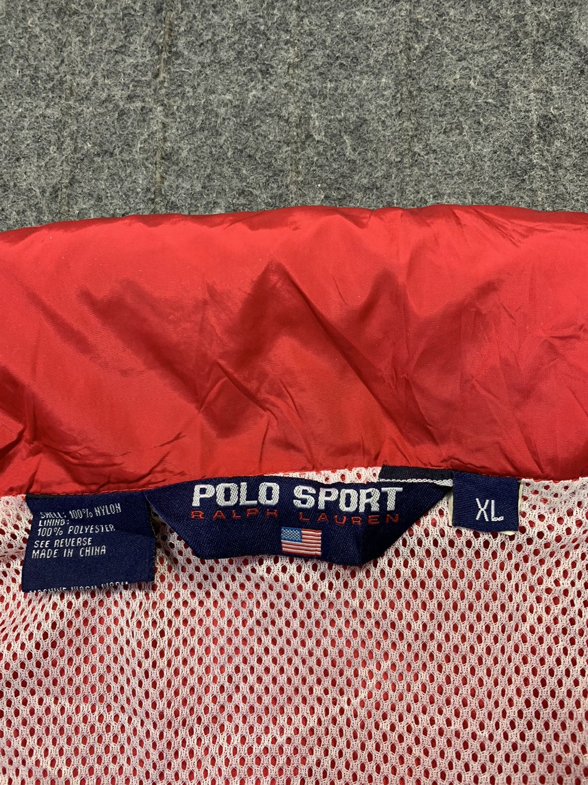 Ralph Lauren 90s Polo Sport Ralph Lauren Zip Up Nylon Jacket Baggy Size US XL / EU 56 / 4 - 6 Thumbnail