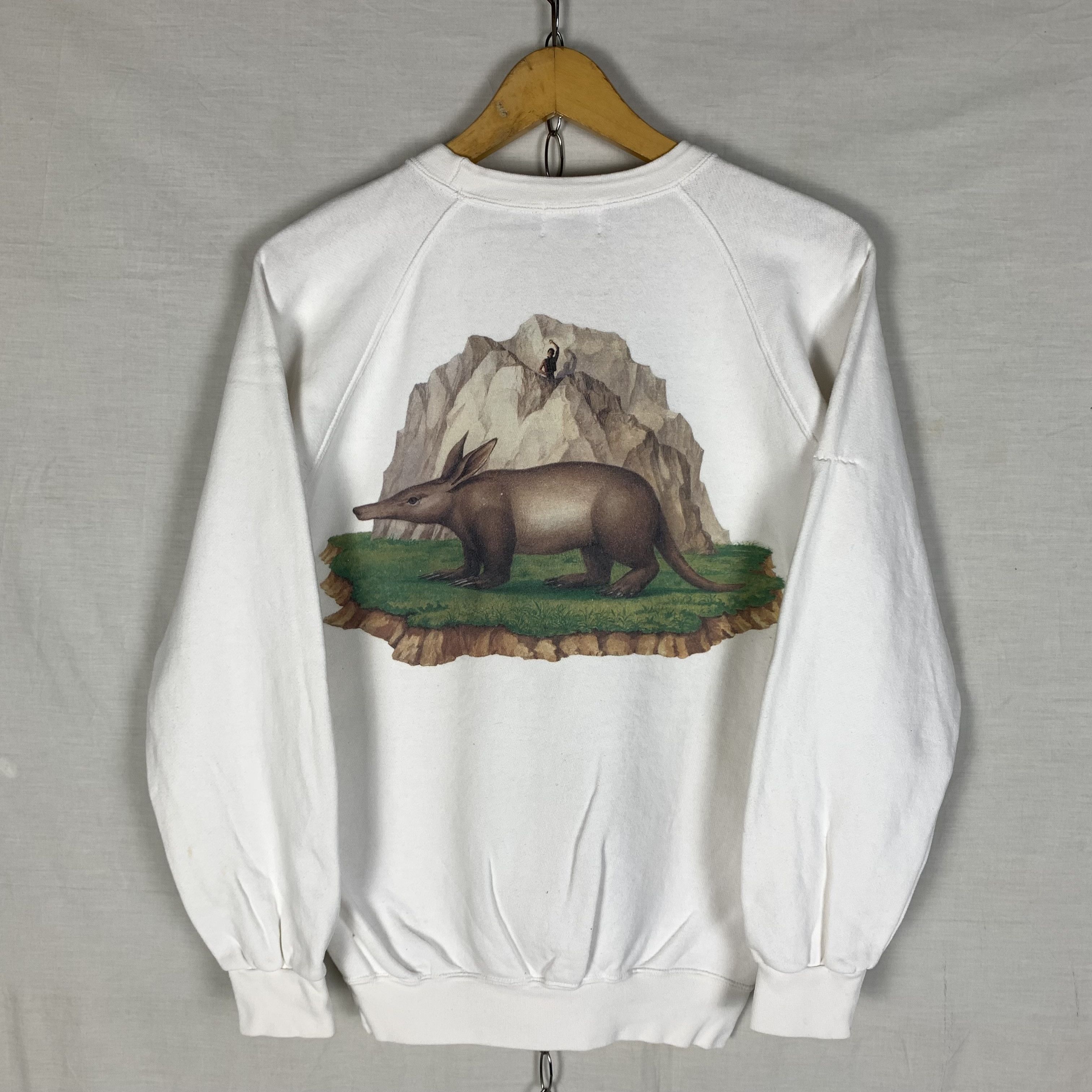 Vintage Vintage Aardvark Tour Masahiro Motoki Sweatshirt Crewneck Size US S / EU 44-46 / 1 - 1 Thumbnail