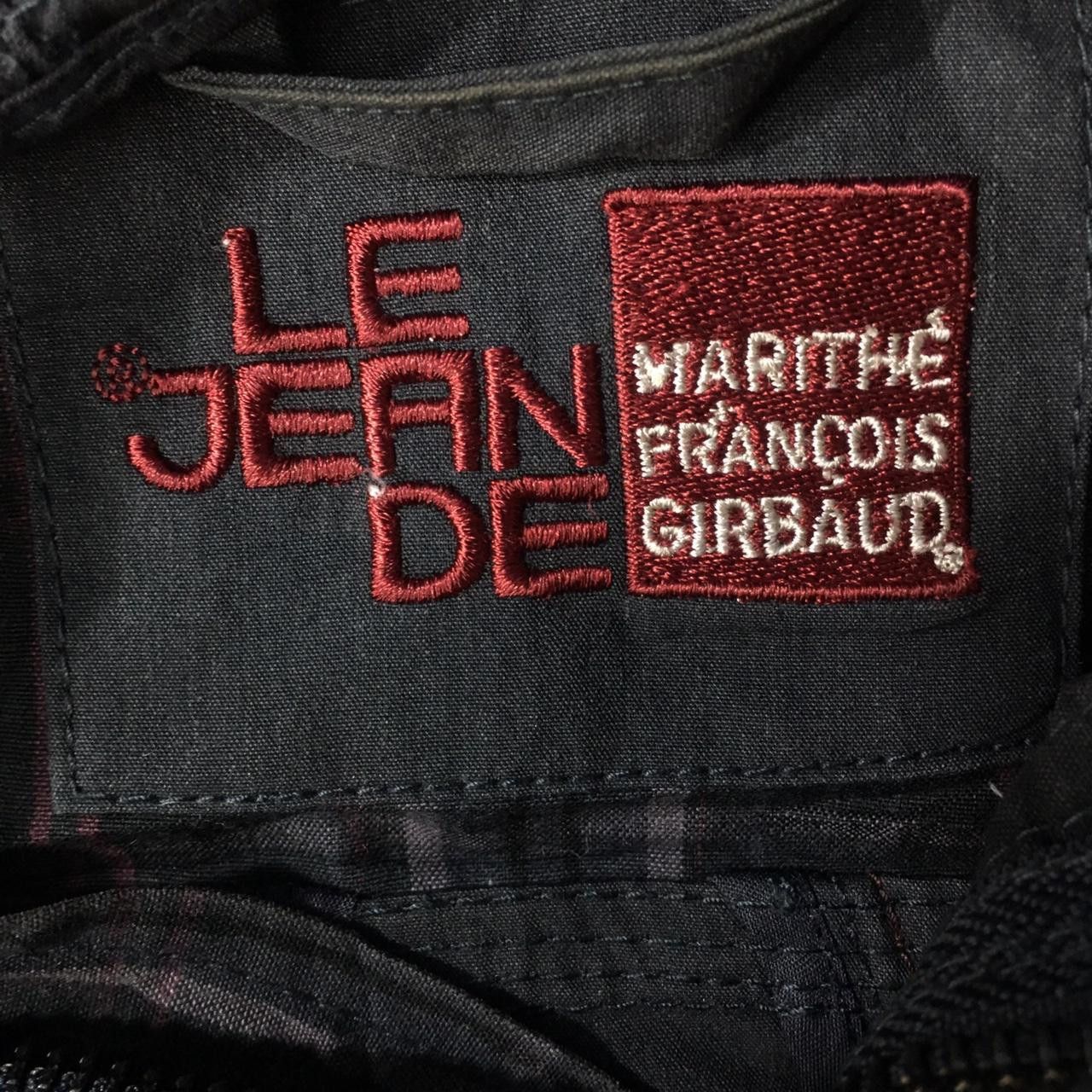 Vintage Vtg MARITHE FRANCOIS GIRBAUD Le Jean De Jacket Denim Hoodie Size M / US 6-8 / IT 42-44 - 3 Thumbnail