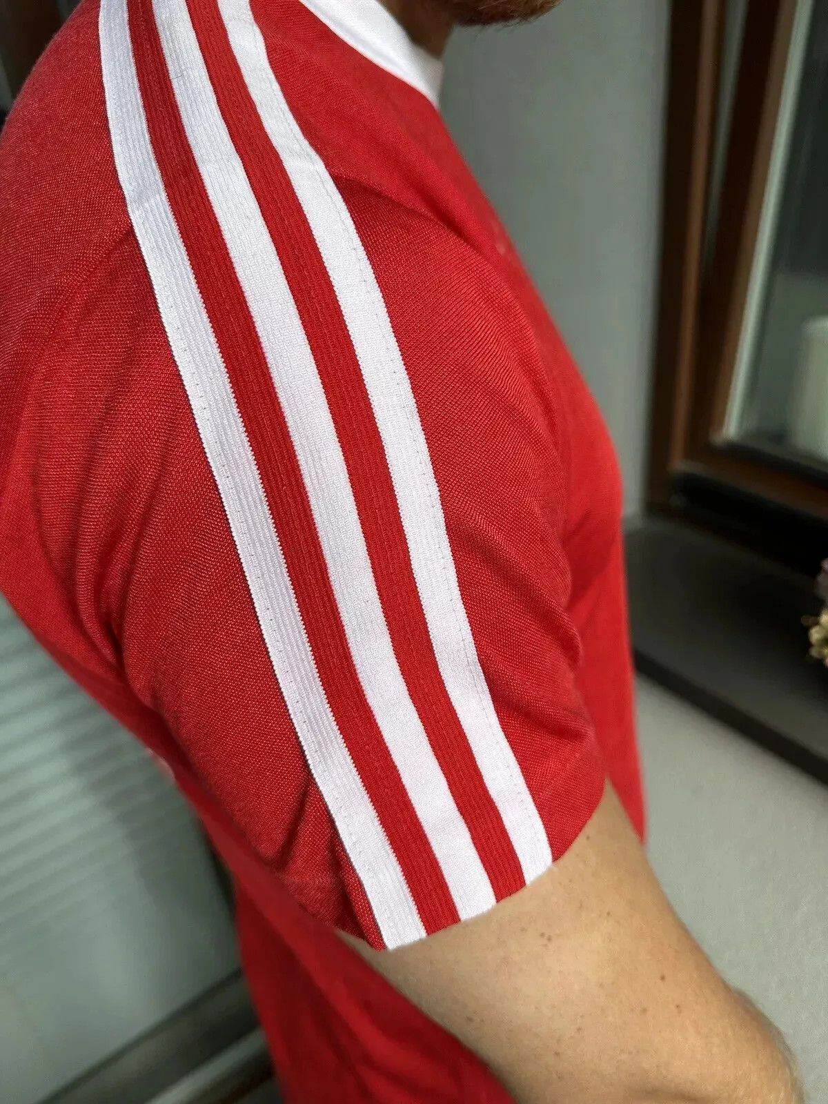 Adidas VINTAGE 1980s ADIDAS BAYERN TEMPLATE SHIRT SOCCER GERMANY Size US M / EU 48-50 / 2 - 10 Thumbnail