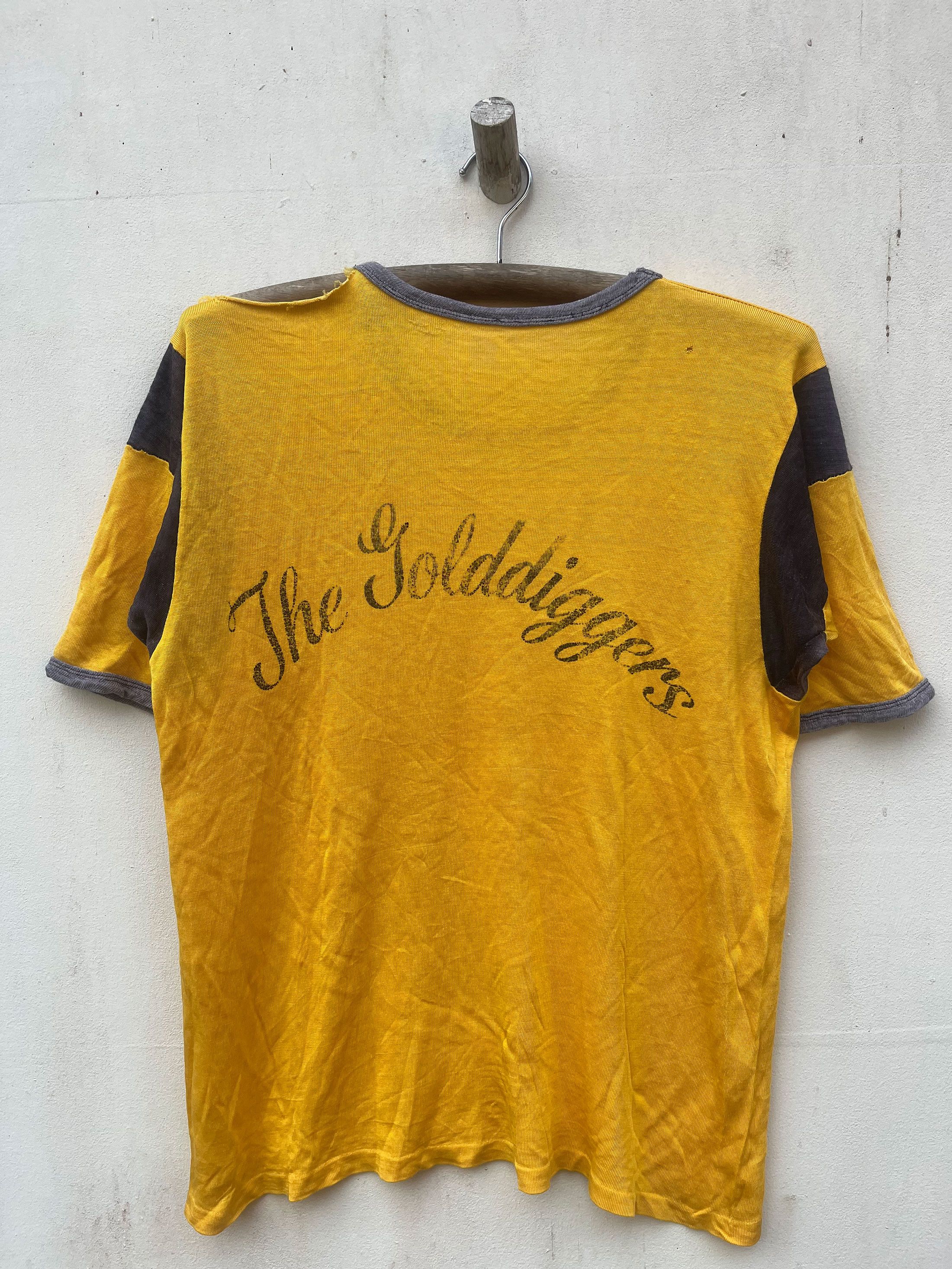 Vintage Trashed Distressed True Vintage 50s 60s Raglan Jersey Size US L / EU 52-54 / 3 - 4 Thumbnail