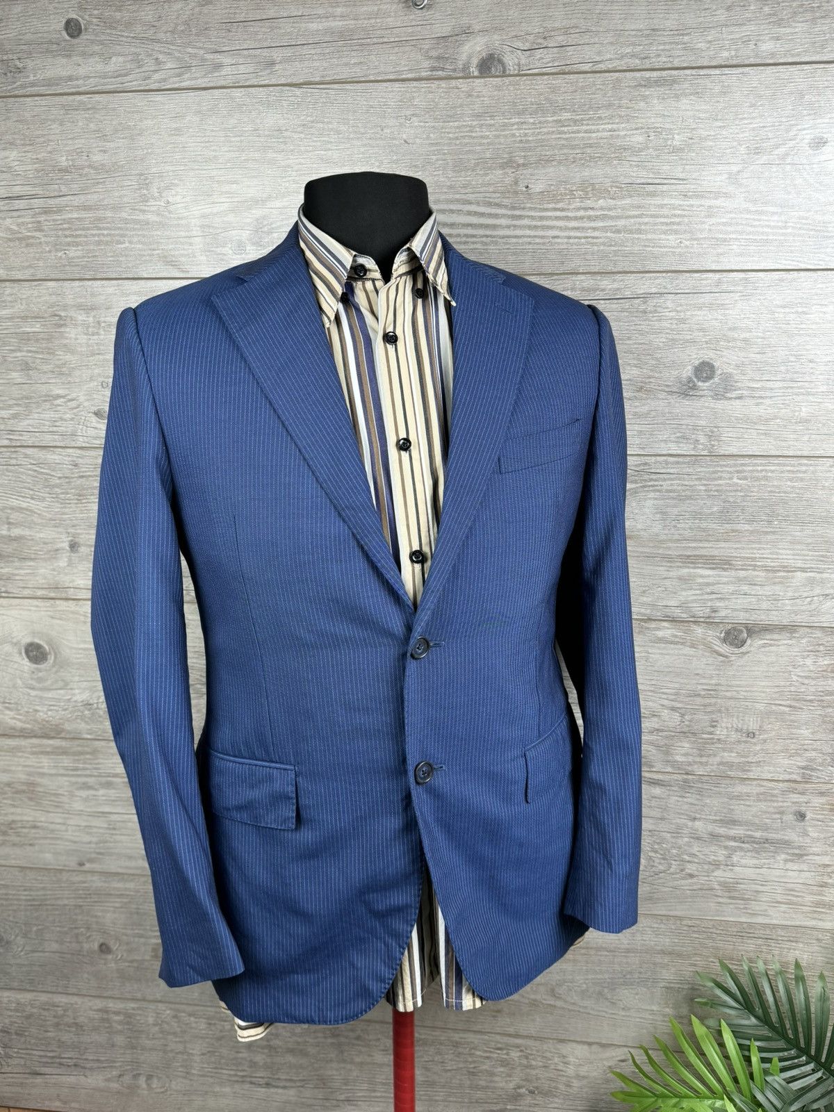 Corneliani Corneliani Blazer VIRGIN WOOL EXTRAFINE Made in Italy 🇮🇹 Size 50R - 3 Thumbnail