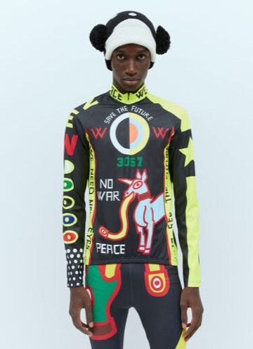 Walter Van Beirendonck Walter Van Beirendonck Cycling Jersey Size US M / EU 48-50 / 2 - 1 Thumbnail