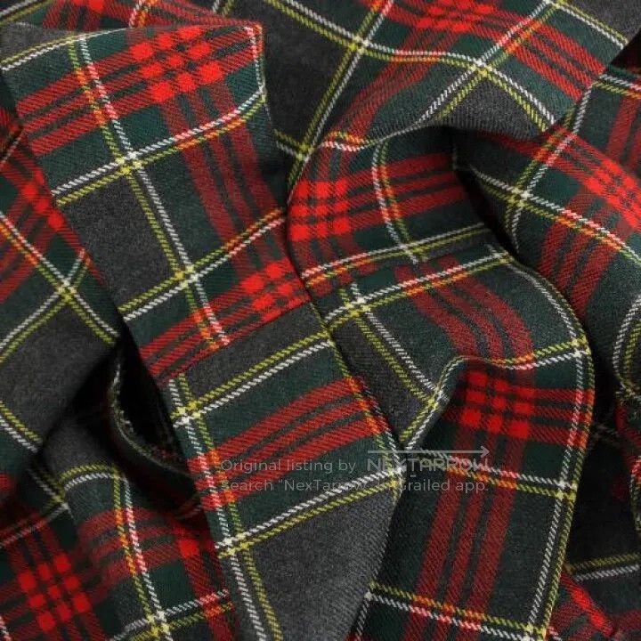 Comme des Garcons Comme Des Garcons size S Vintage Asymmetrical Plaid Pleate Size 22" - 4 Thumbnail