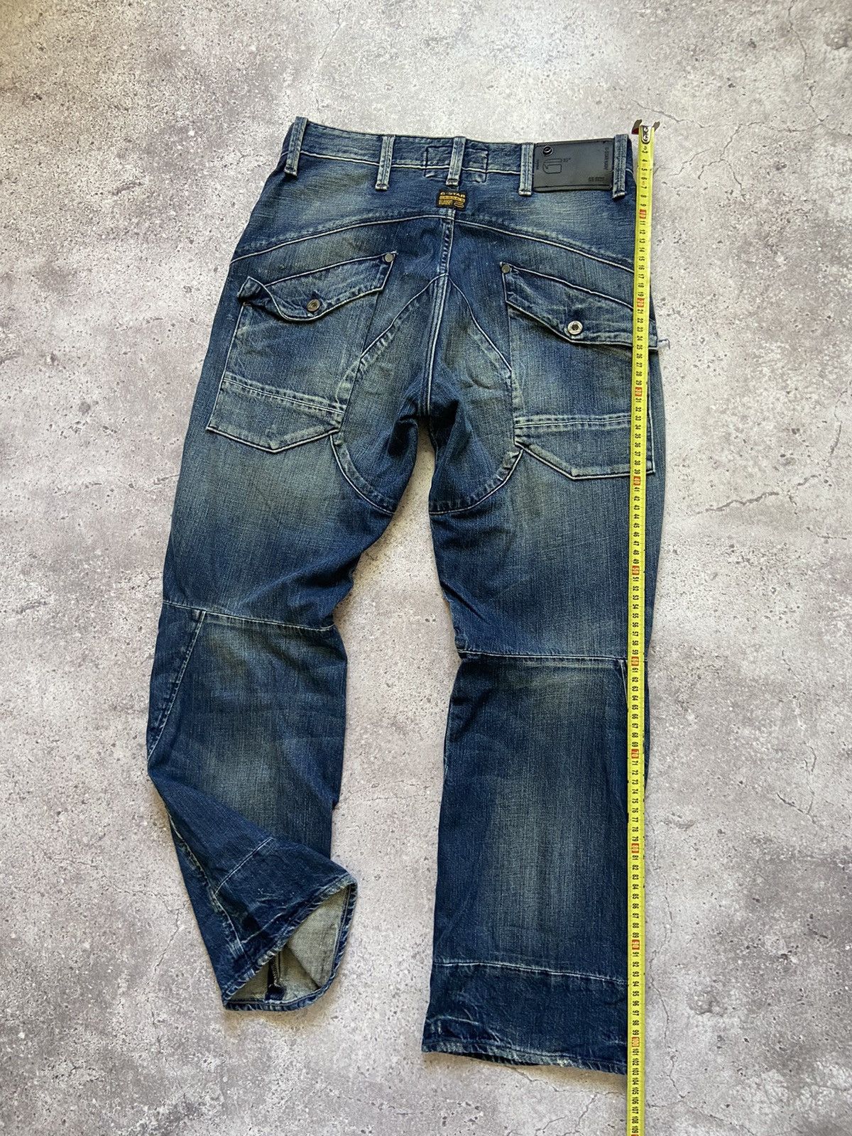 G-Star G-Star Raw 3D Double Knee Jeans Wide Legs Hype Denim Size US 33 - 8 Thumbnail