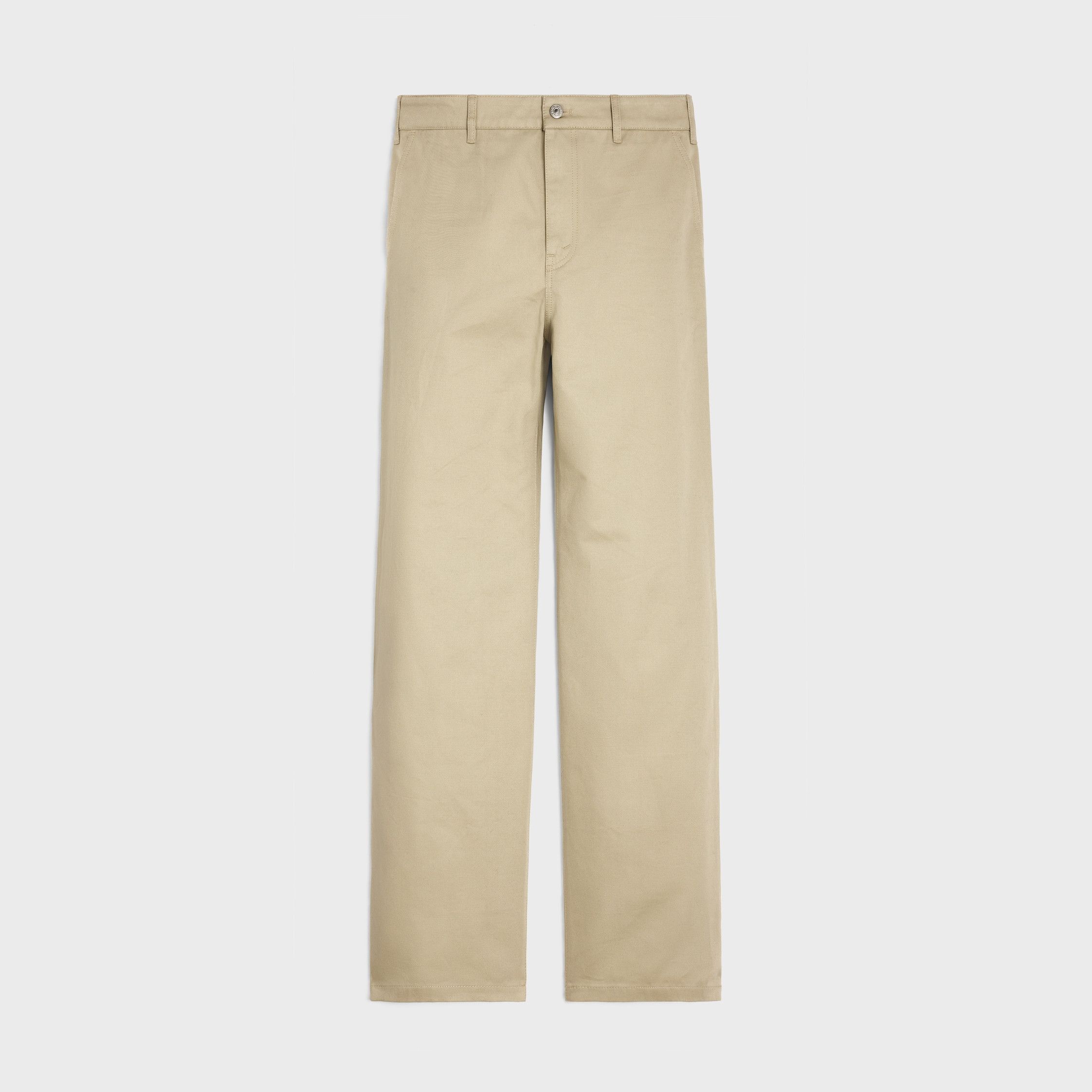 Celine STRAIGHT CHINOS IN COTTON TWILL raw wash Size US 34 / EU 50 - 1 Thumbnail