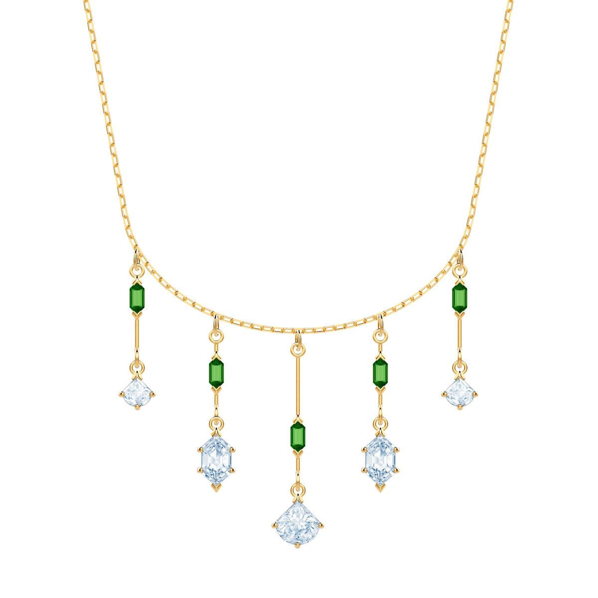 Swarovski Swarovski Oz Green Gold-Plated Necklace Size ONE SIZE - 5 Thumbnail